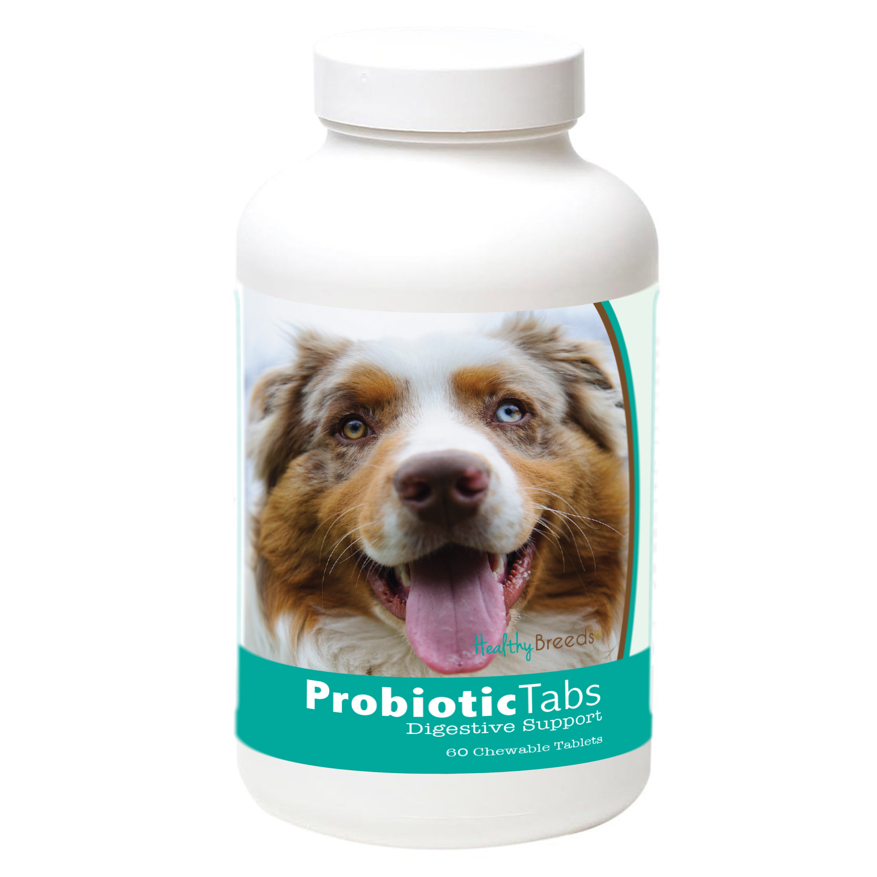 Australian Shepherd Probiotic and Digestive Support for Dogs 60 Count