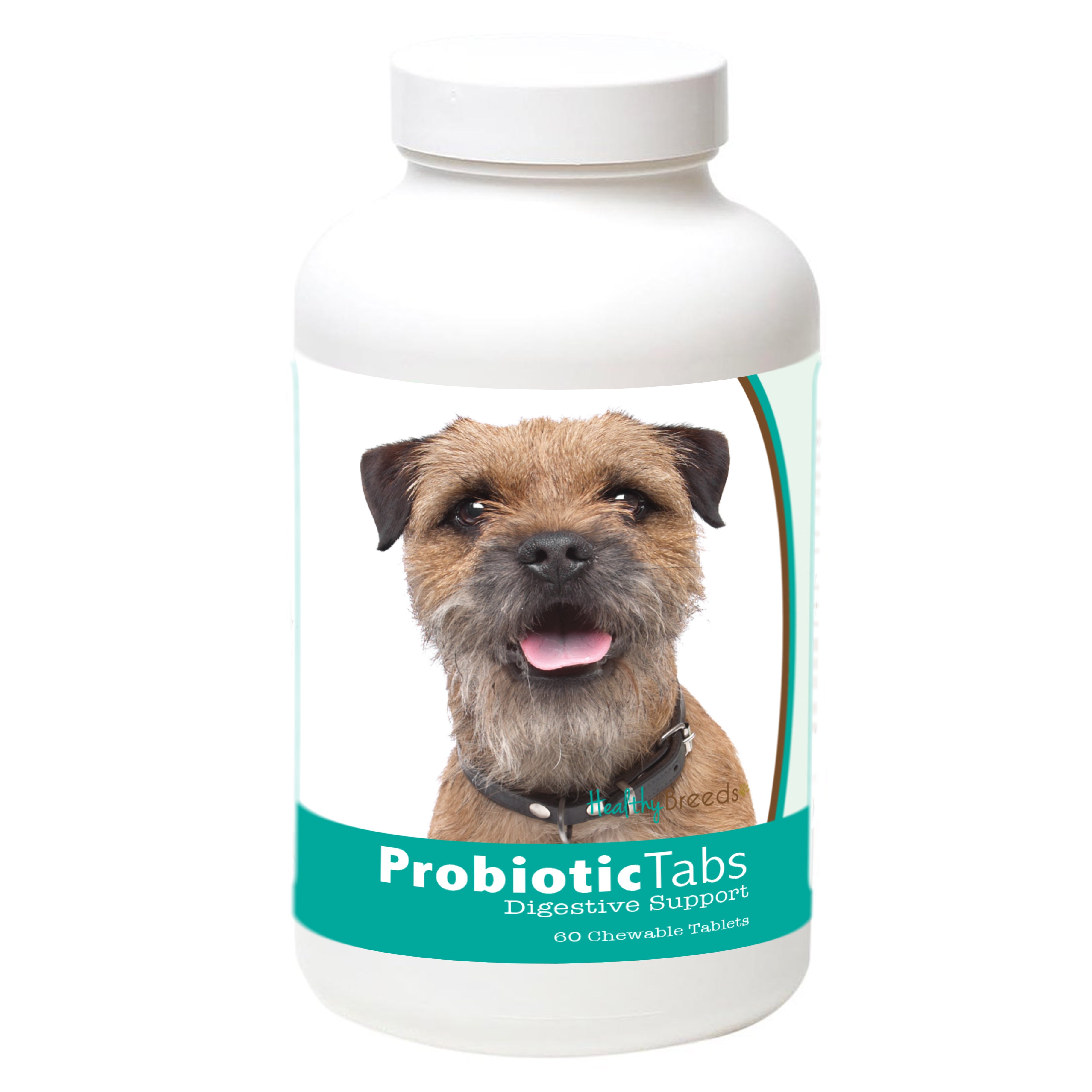 Border Terrier Probiotic and Digestive Support for Dogs 60 Count