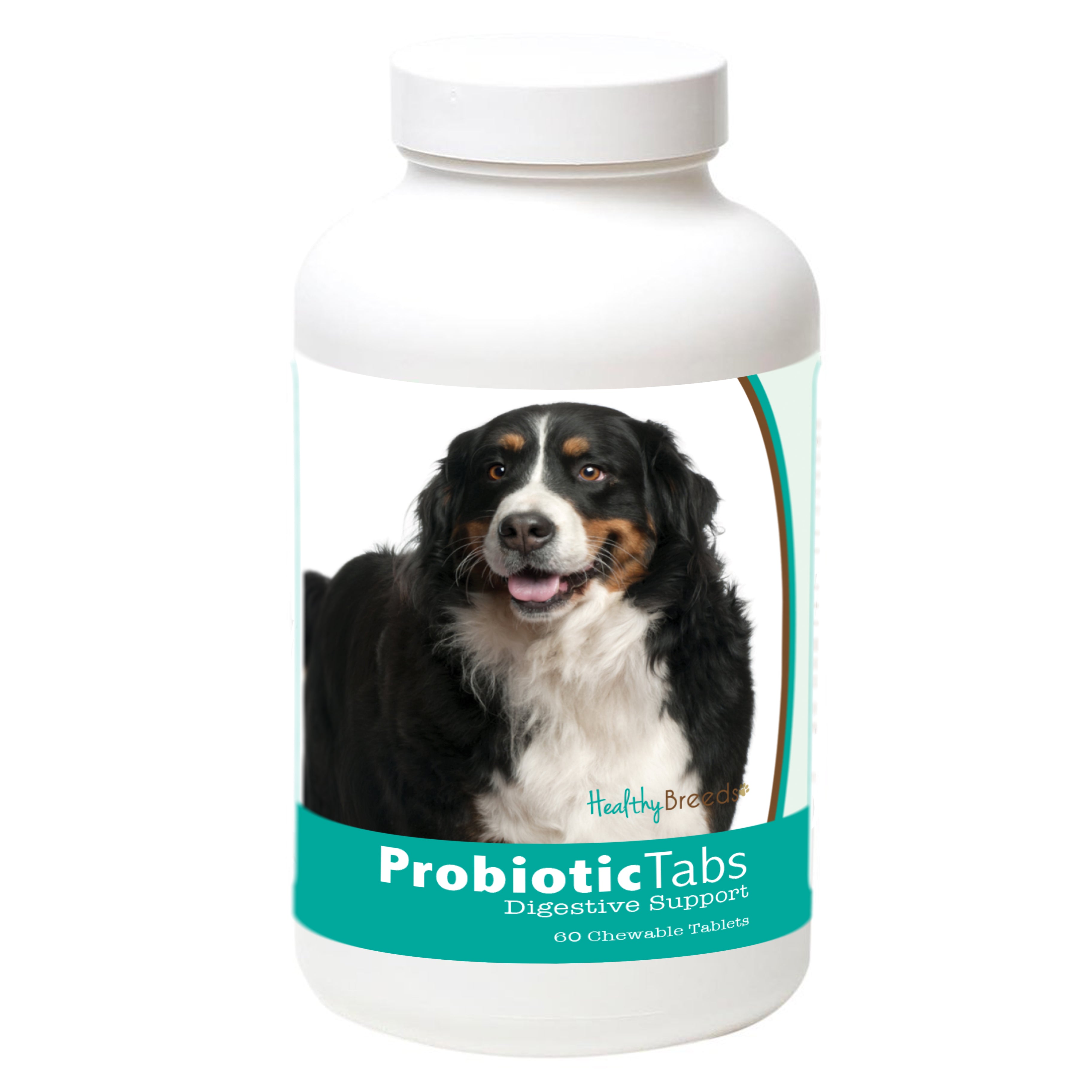 Bernese Mountain Dog Probiotic and Digestive Support for Dogs 60 Count