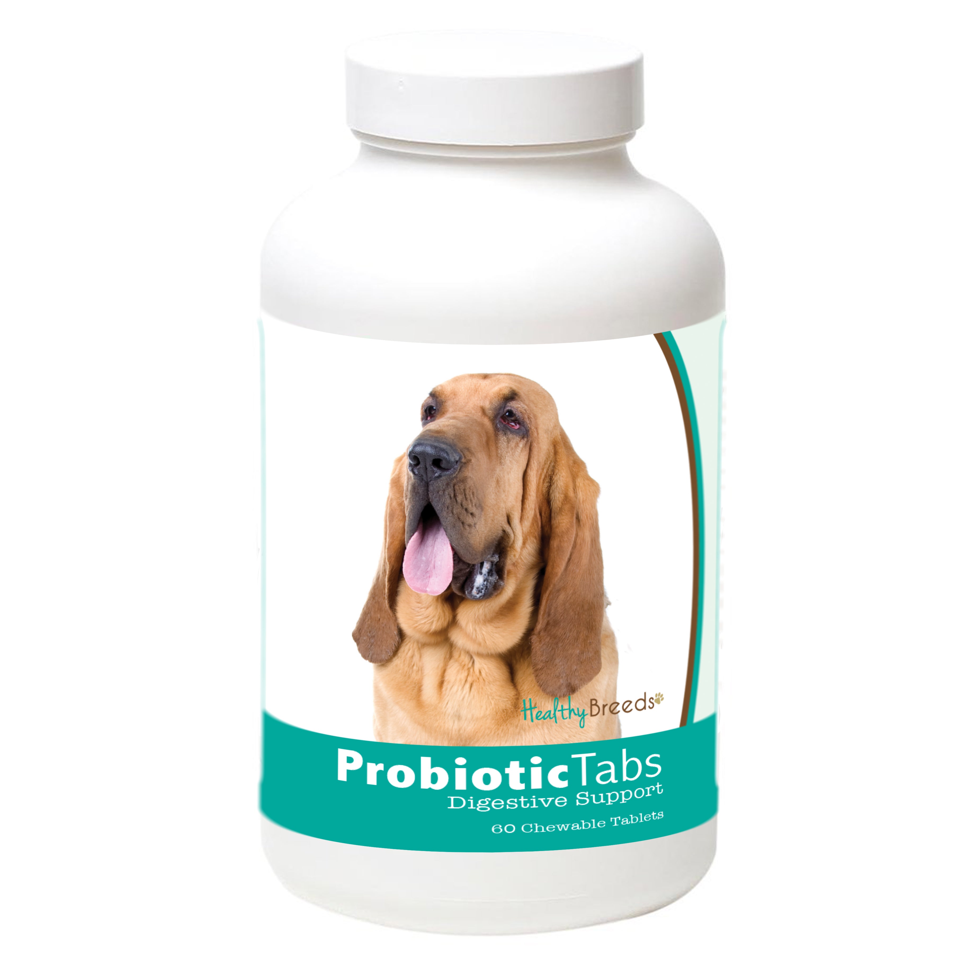 Bloodhound Probiotic and Digestive Support for Dogs 60 Count