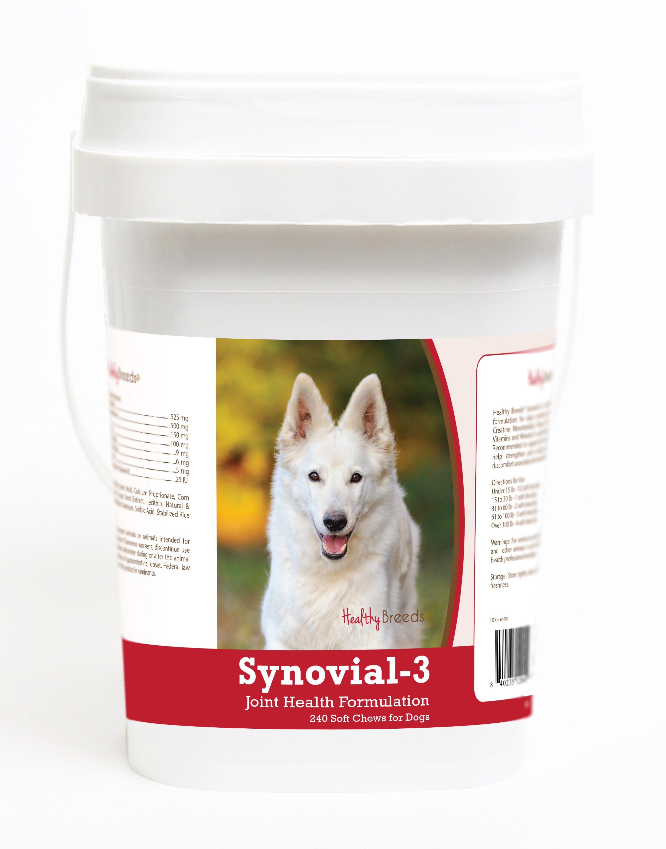 German Shepherd Synovial-3 Joint Health Formulation Soft Chews 240 Count