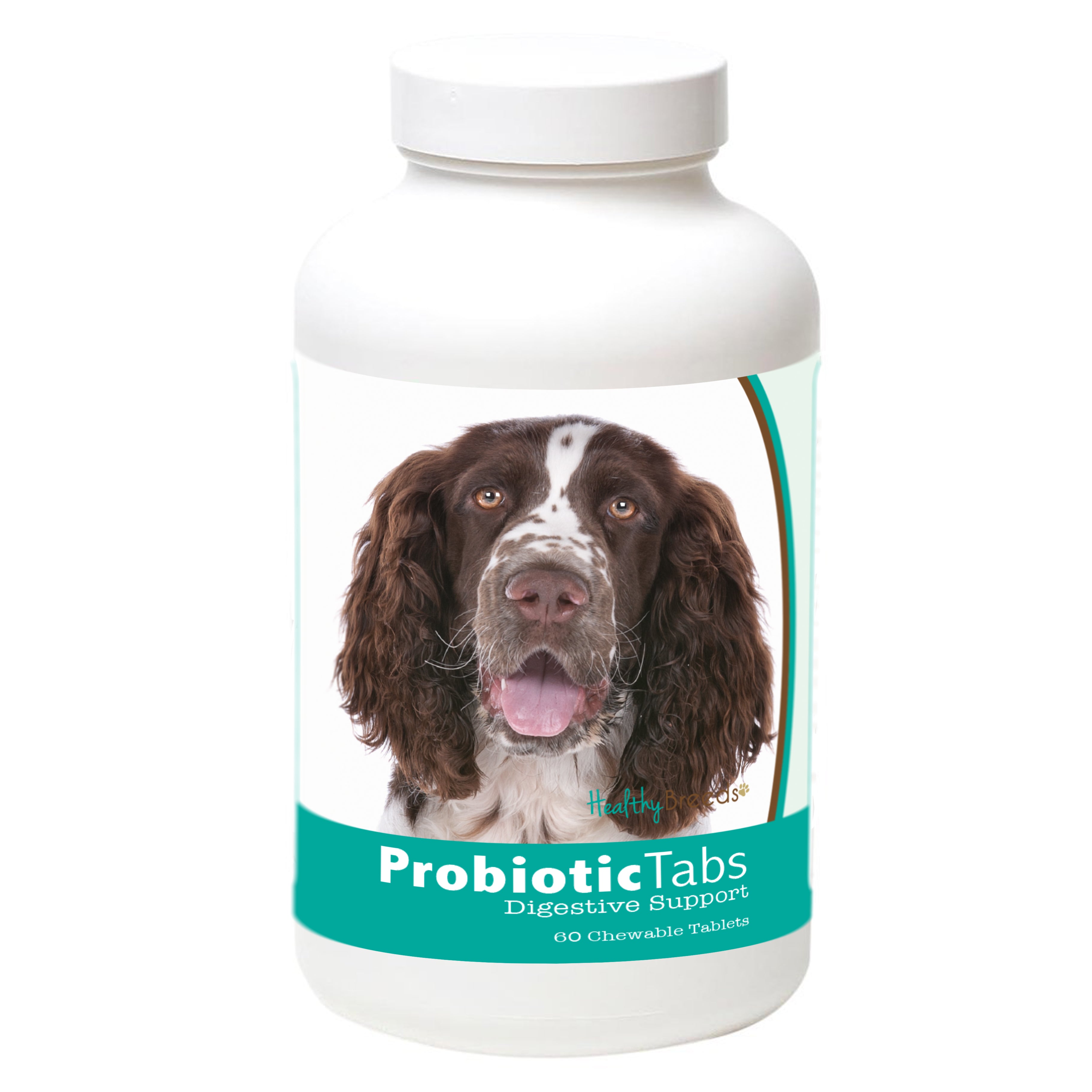 English Springer Spaniel Probiotic and Digestive Support for Dogs 60 Count