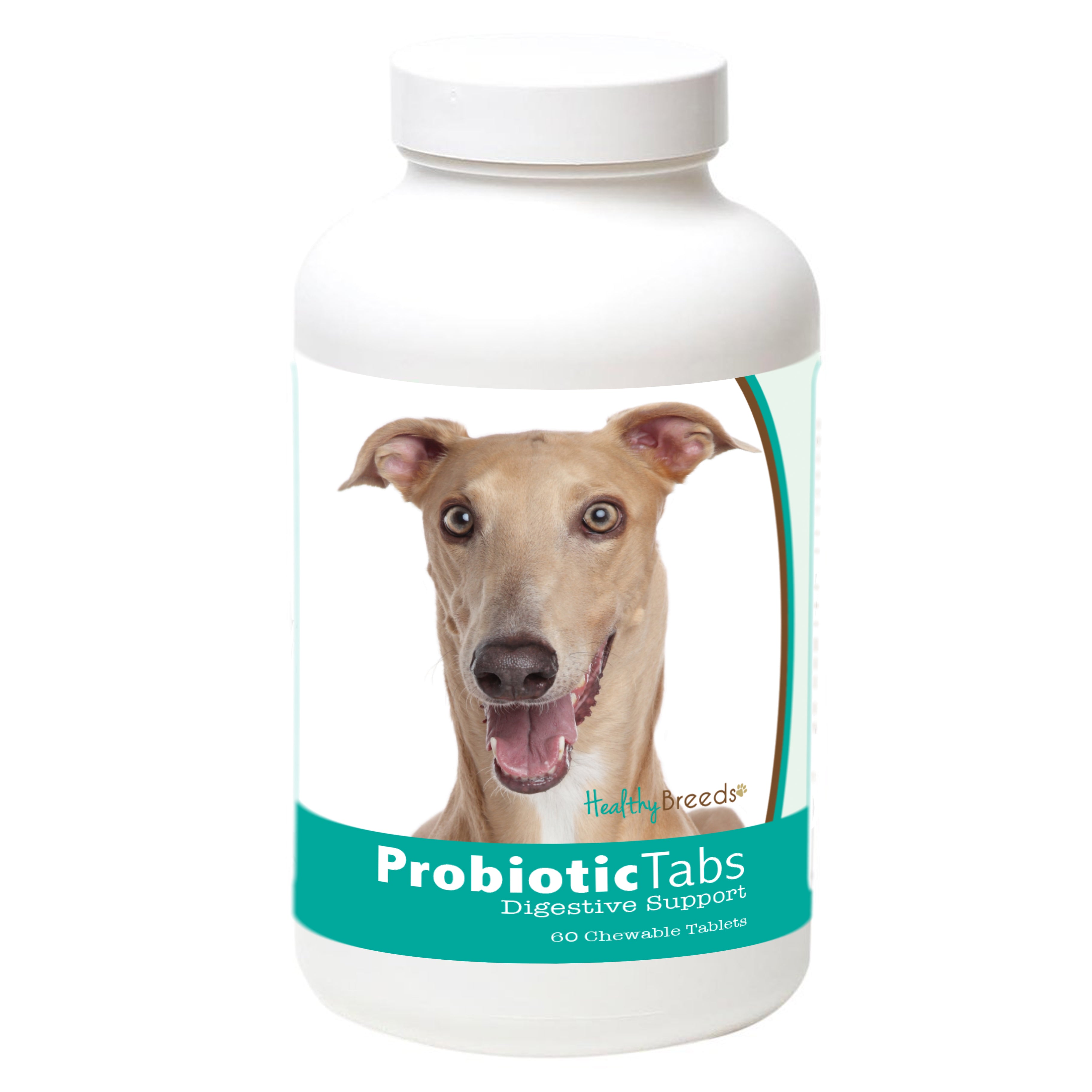 Italian Greyhound Probiotic and Digestive Support for Dogs 60 Count