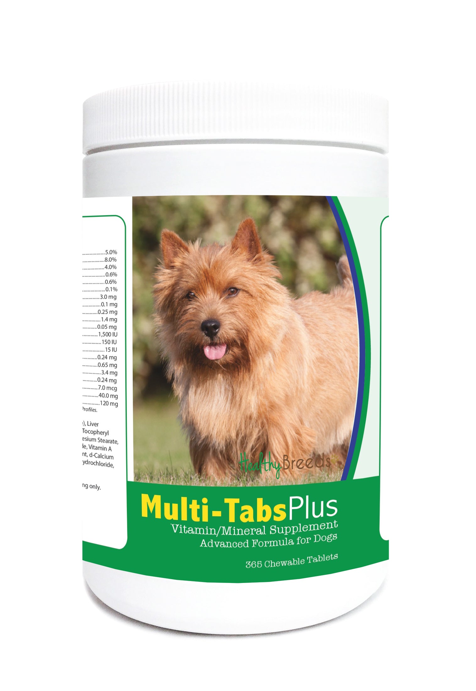 Norwich Terrier Multi-Tabs Plus Chewable Tablets 365 Count