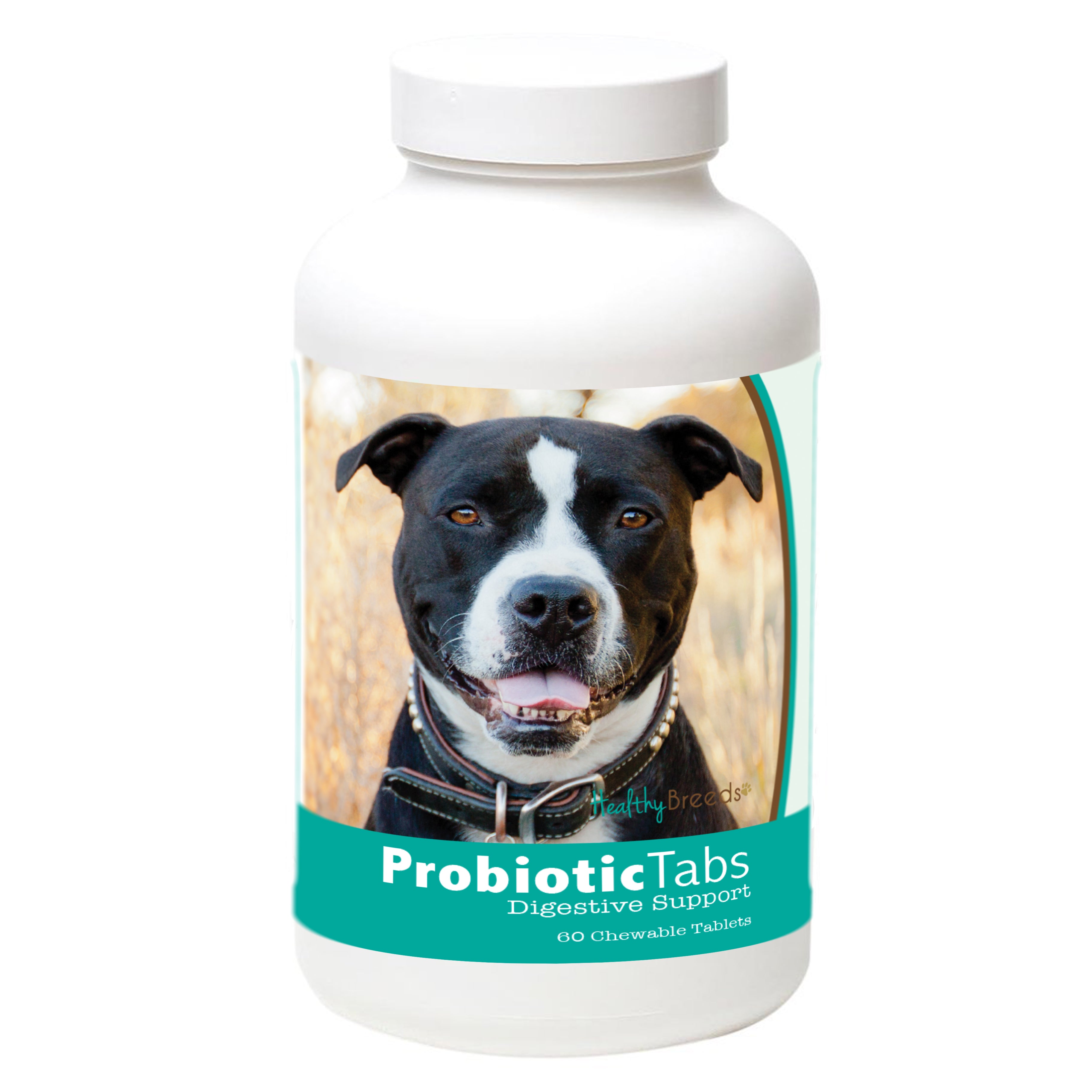 Pit Bull Probiotic and Digestive Support for Dogs 60 Count