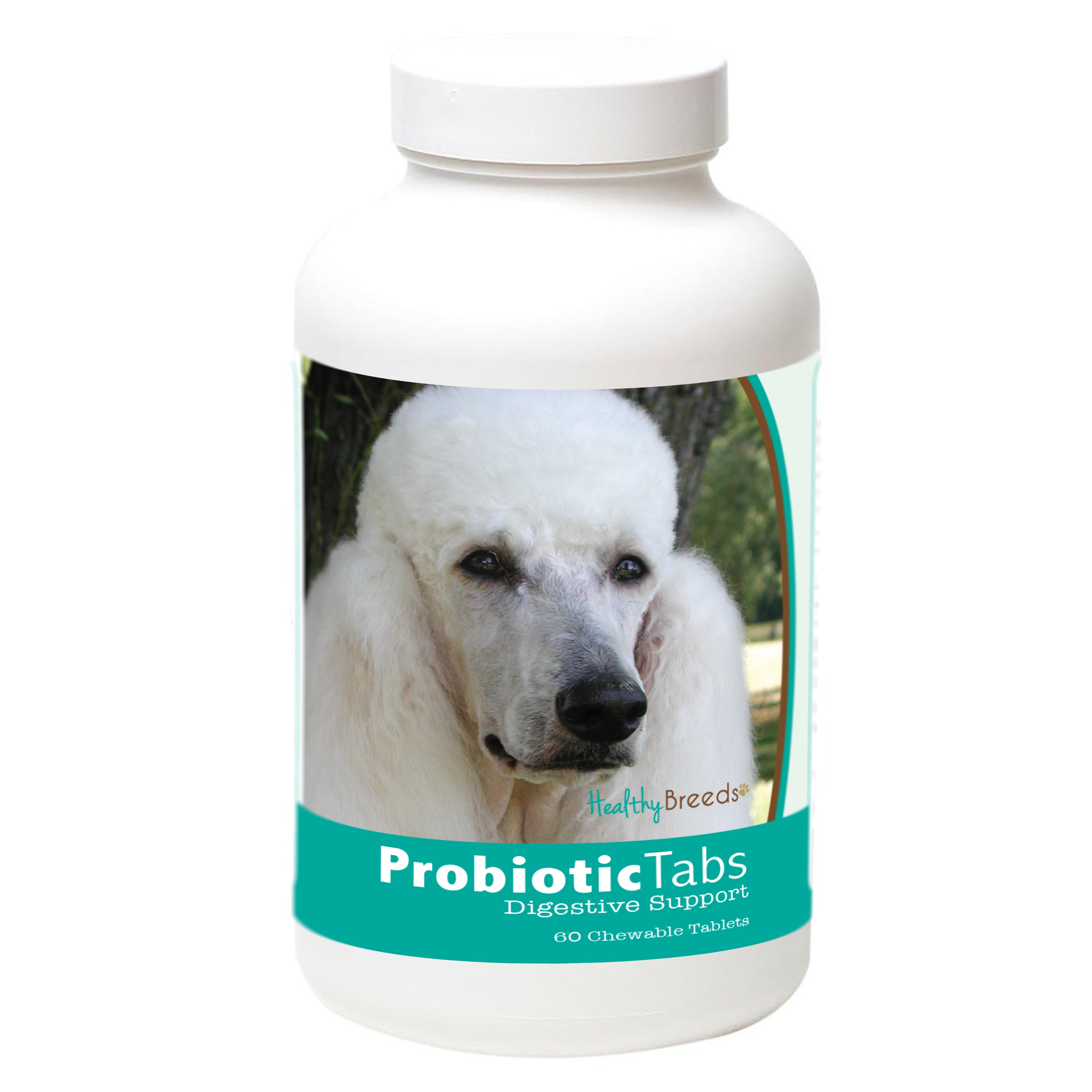 Poodle Probiotic and Digestive Support for Dogs 60 Count