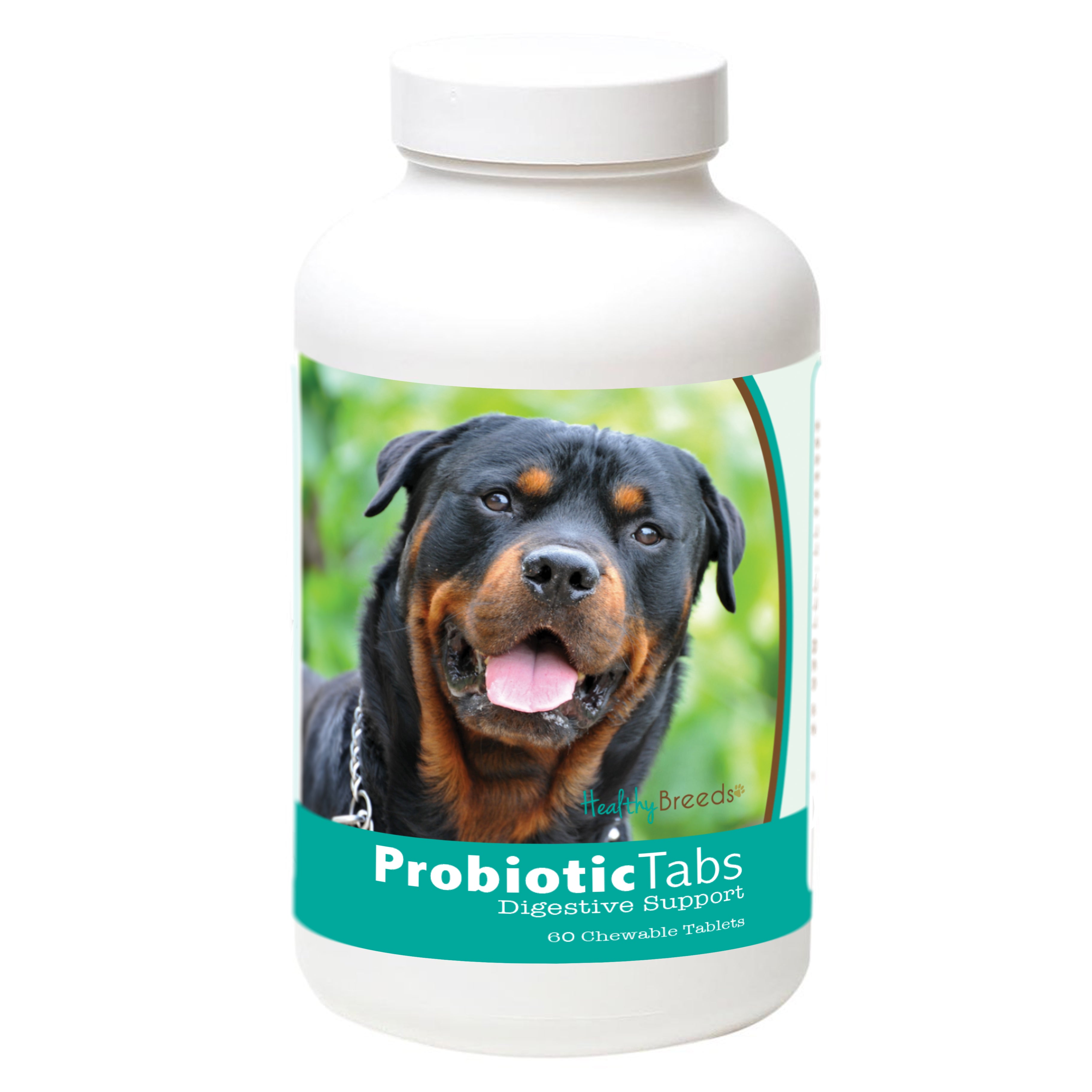 Rottweiler Probiotic and Digestive Support for Dogs 60 Count