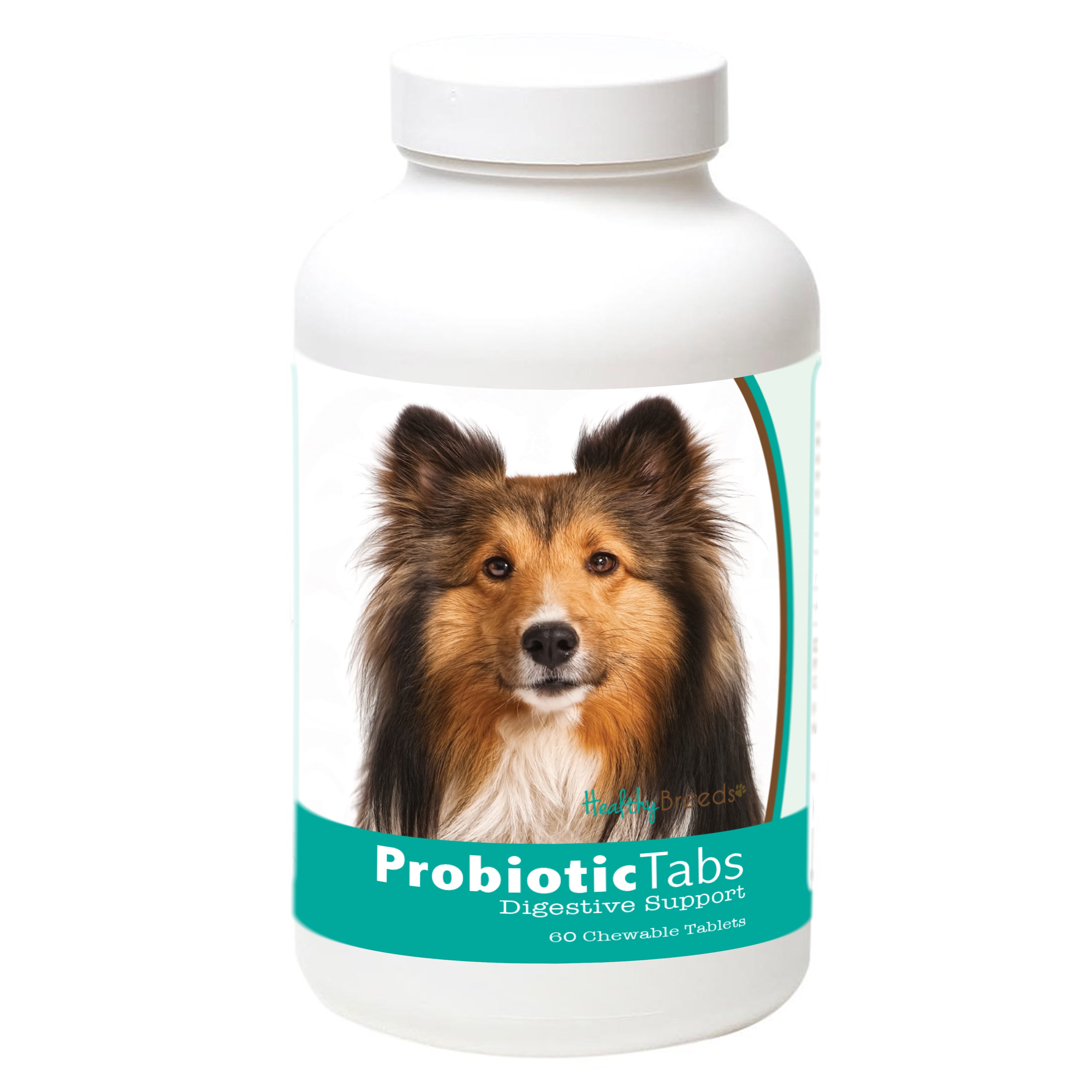 Shetland Sheepdog Probiotic and Digestive Support for Dogs 60 Count