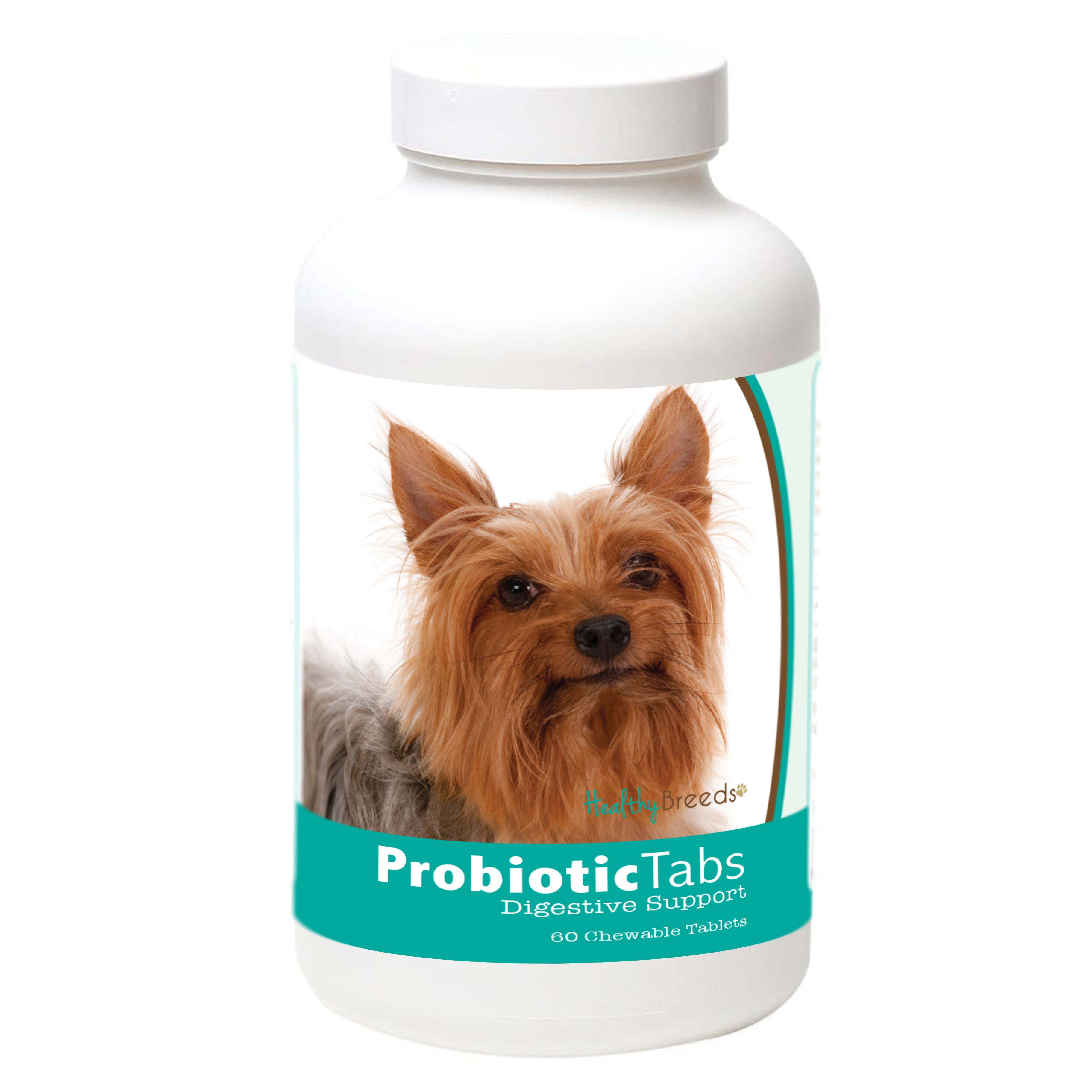 Silky Terrier Probiotic and Digestive Support for Dogs 60 Count