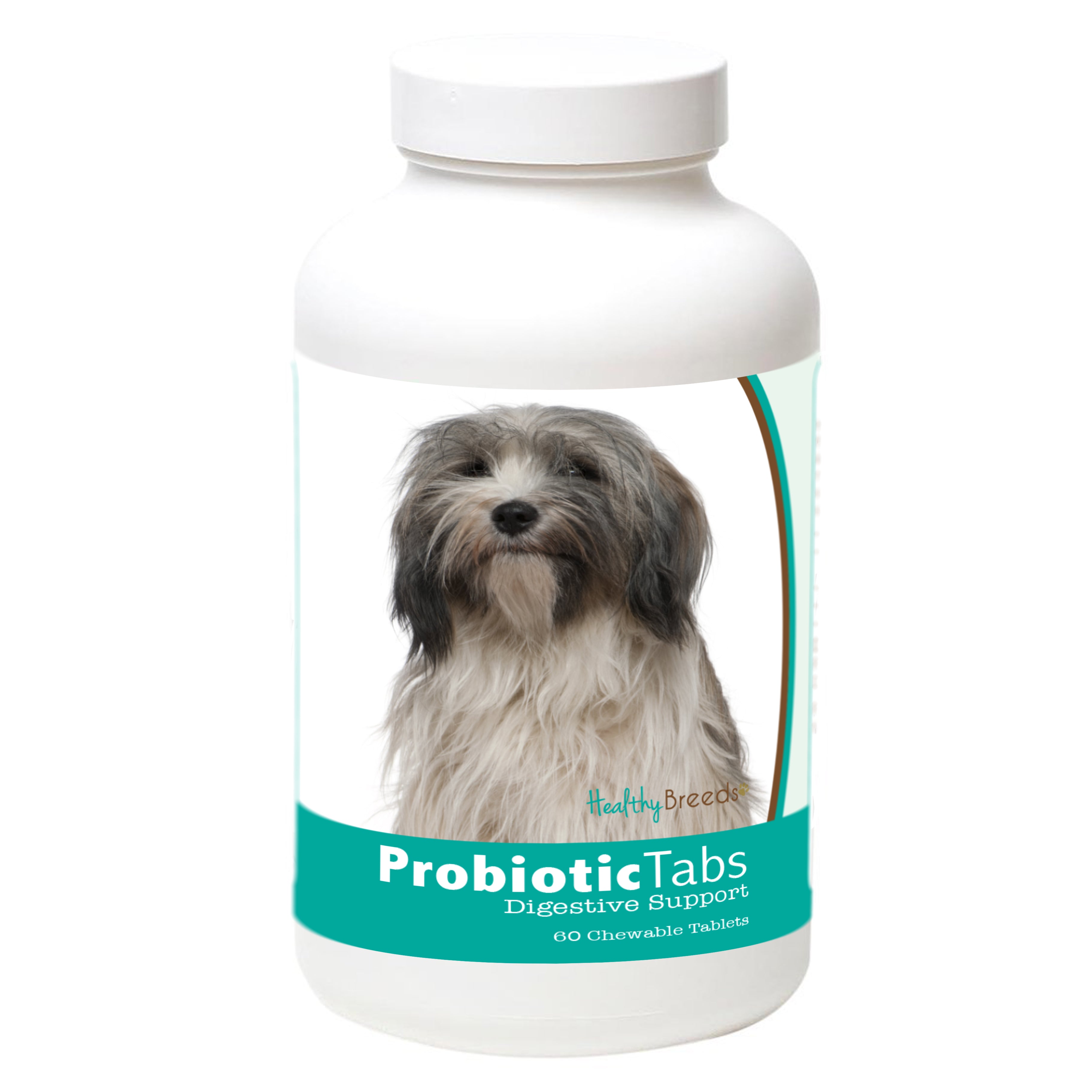 Tibetan Terrier Probiotic and Digestive Support for Dogs 60 Count