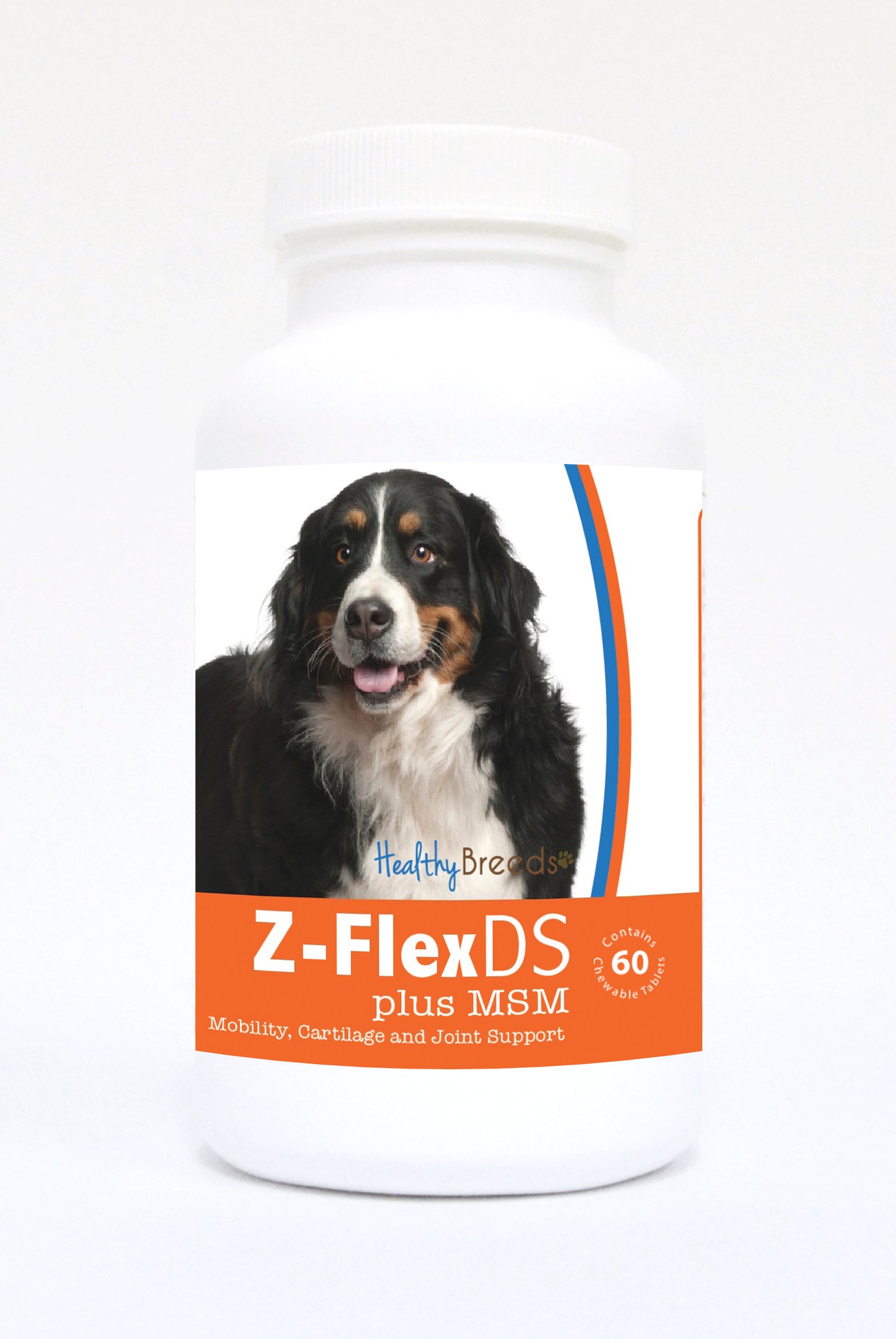 Bernese Mountain Dog Z-FlexDS plus MSM Chewable Tablets 60 Count