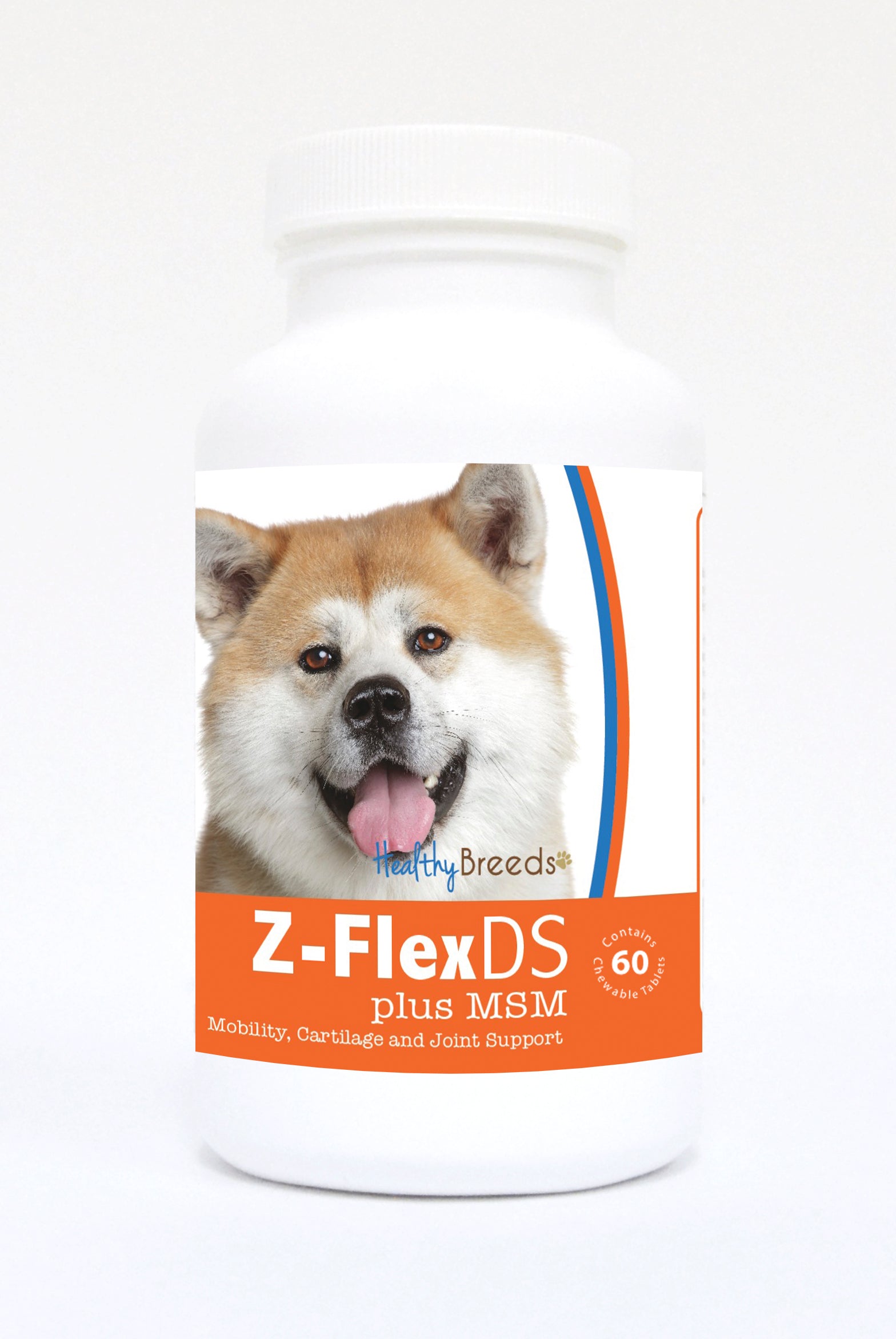 Akita Z-FlexDS plus MSM Chewable Tablets 60 Count