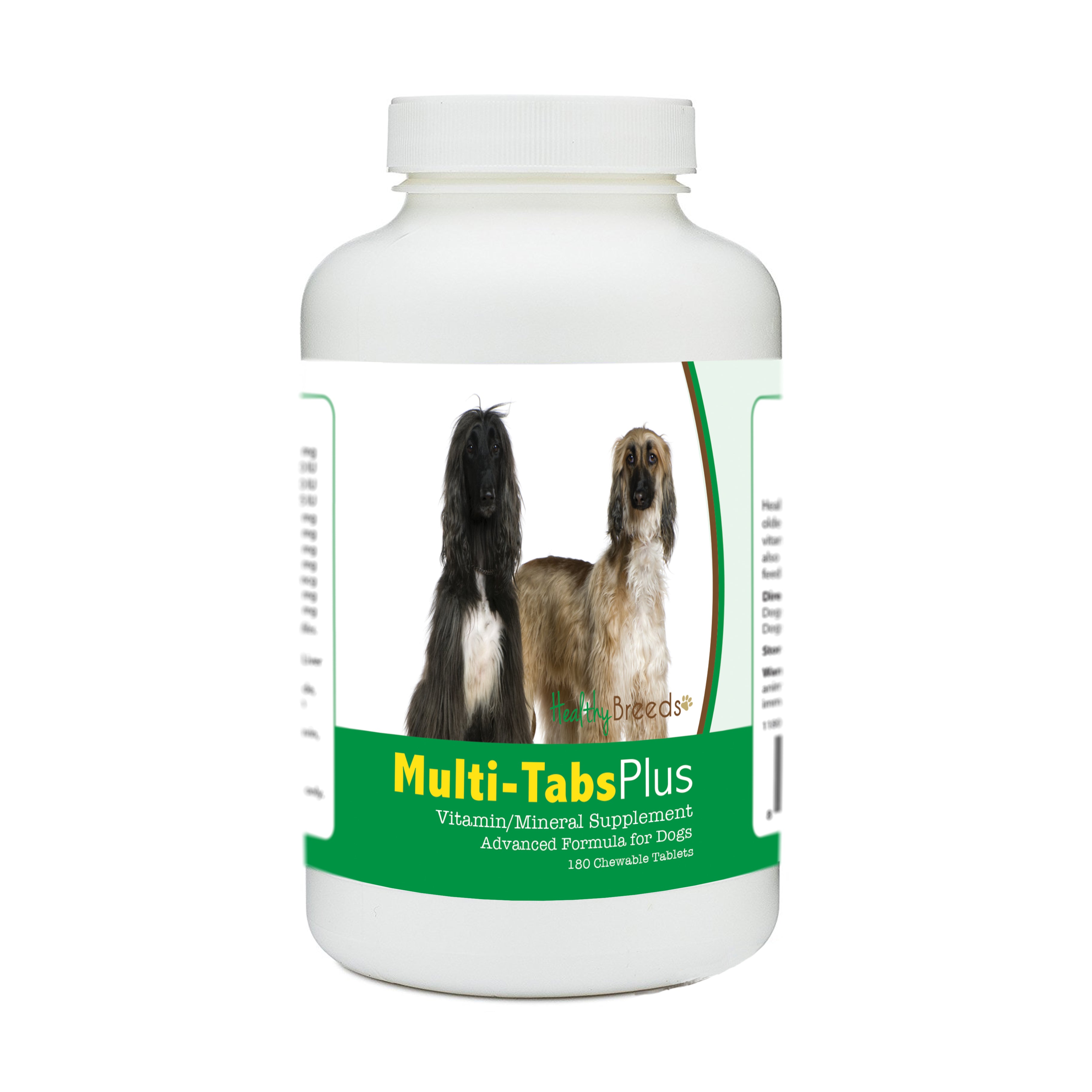 Afghan Hound Multi-Tabs Plus Chewable Tablets 180 Count