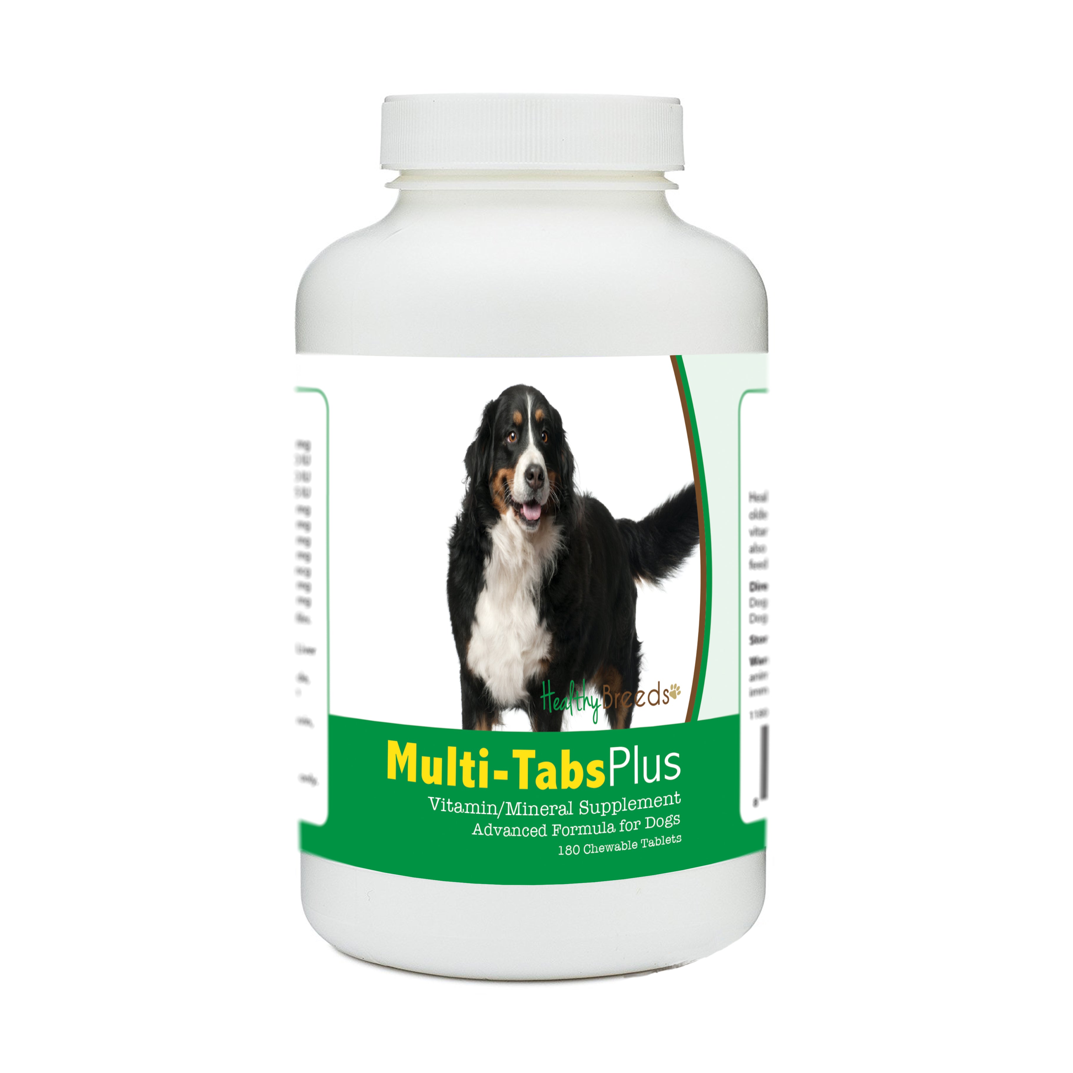 Bernese Mountain Dog Multi-Tabs Plus Chewable Tablets 180 Count ...