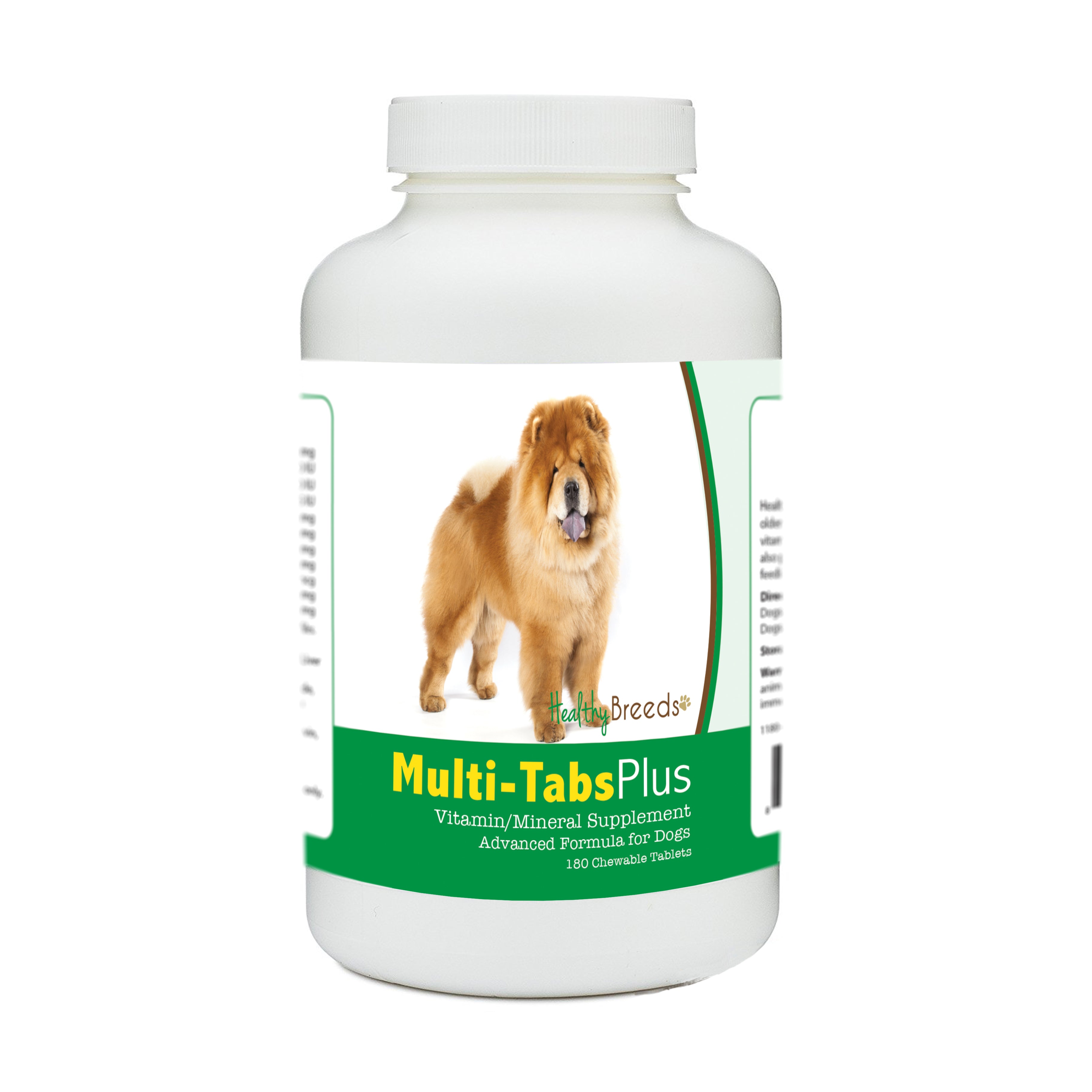 Chow Chow Multi-Tabs Plus Chewable Tablets 180 Count