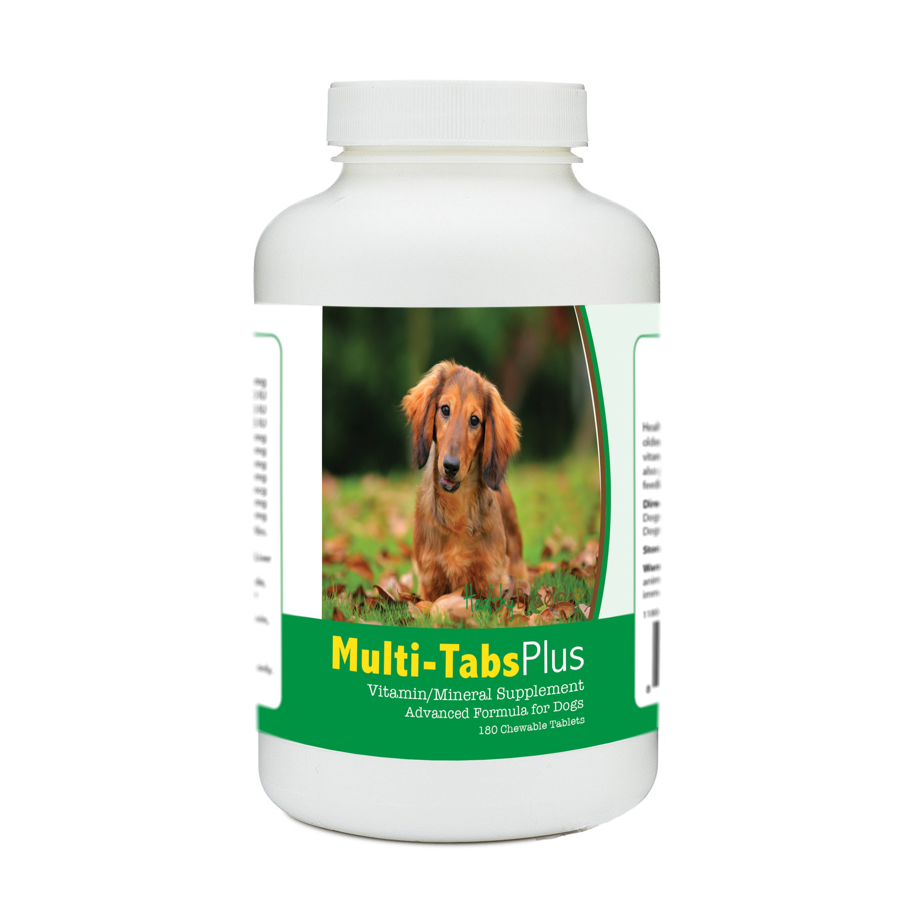 Dachshund Multi-Tabs Plus Chewable Tablets 180 Count