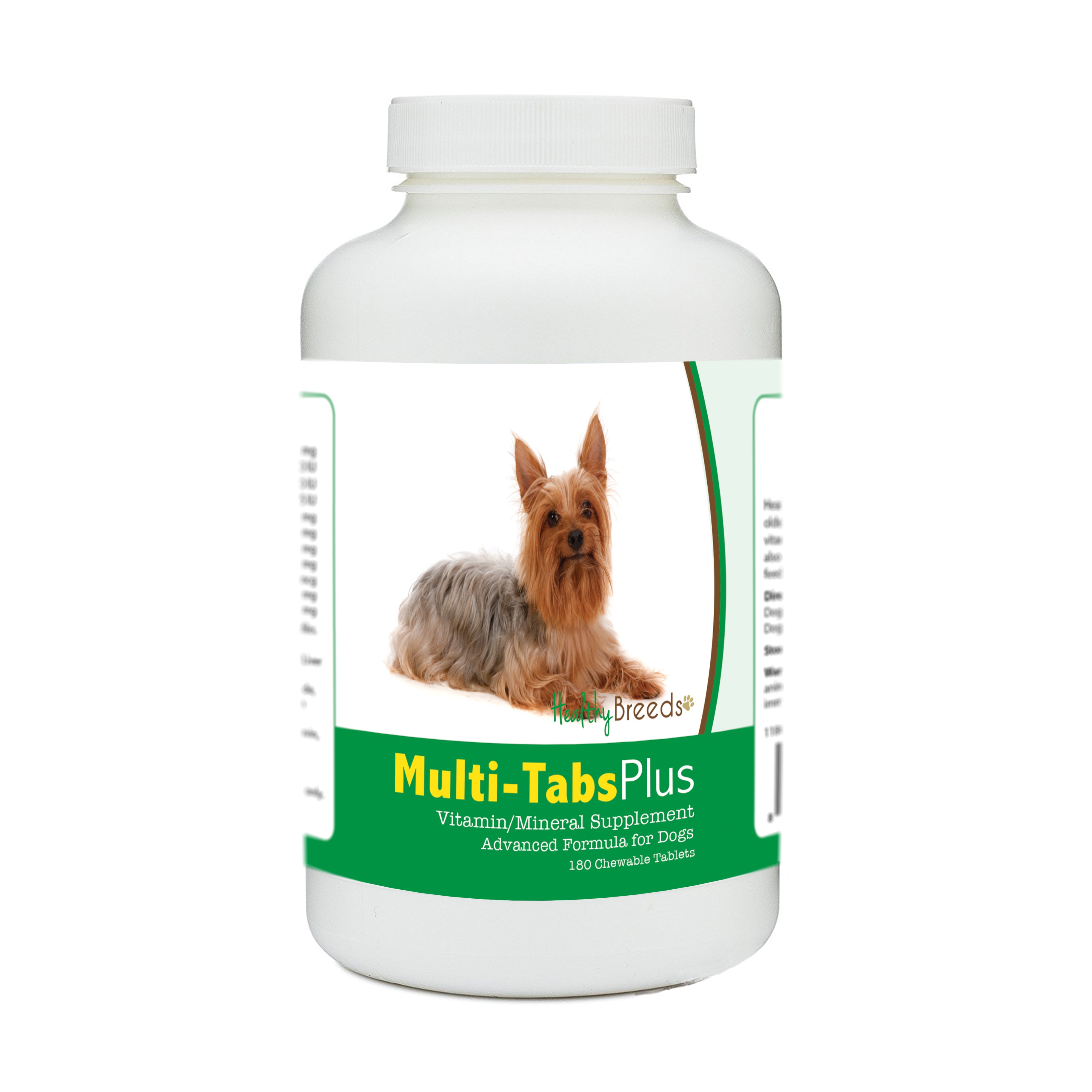 Silky Terrier Multi-Tabs Plus Chewable Tablets 180 Count