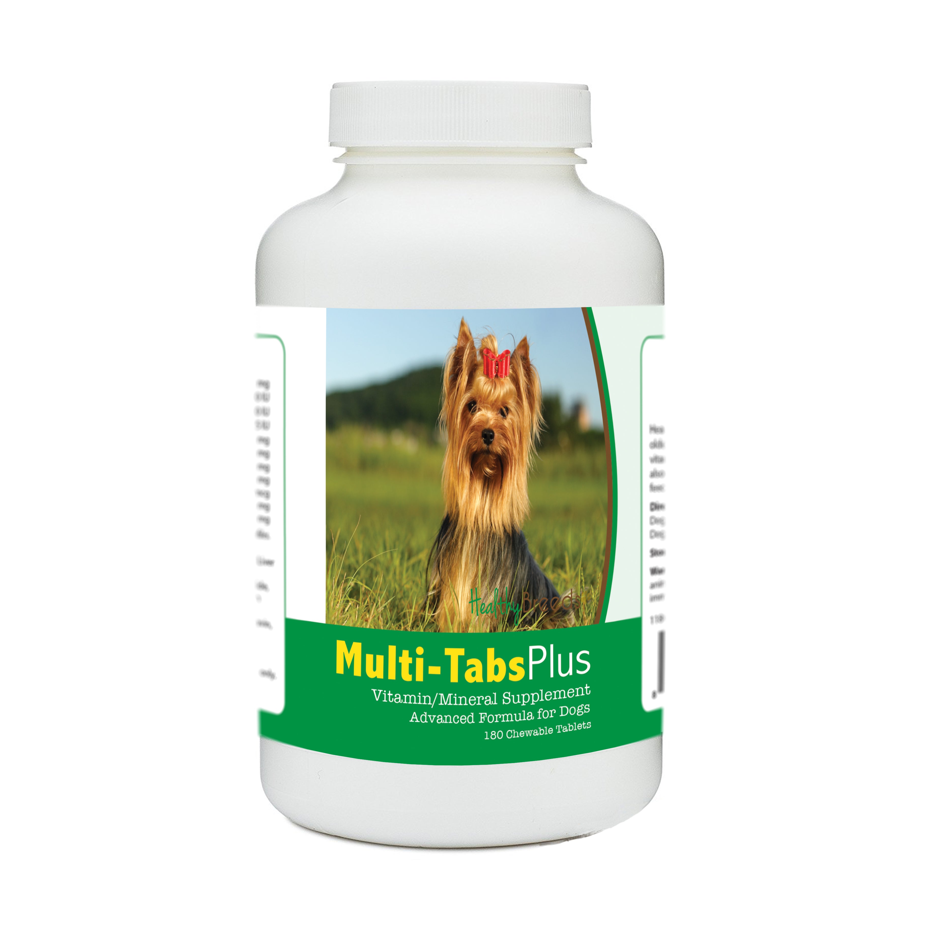 Yorkshire Terrier Multi-Tabs Plus Chewable Tablets 180 Count