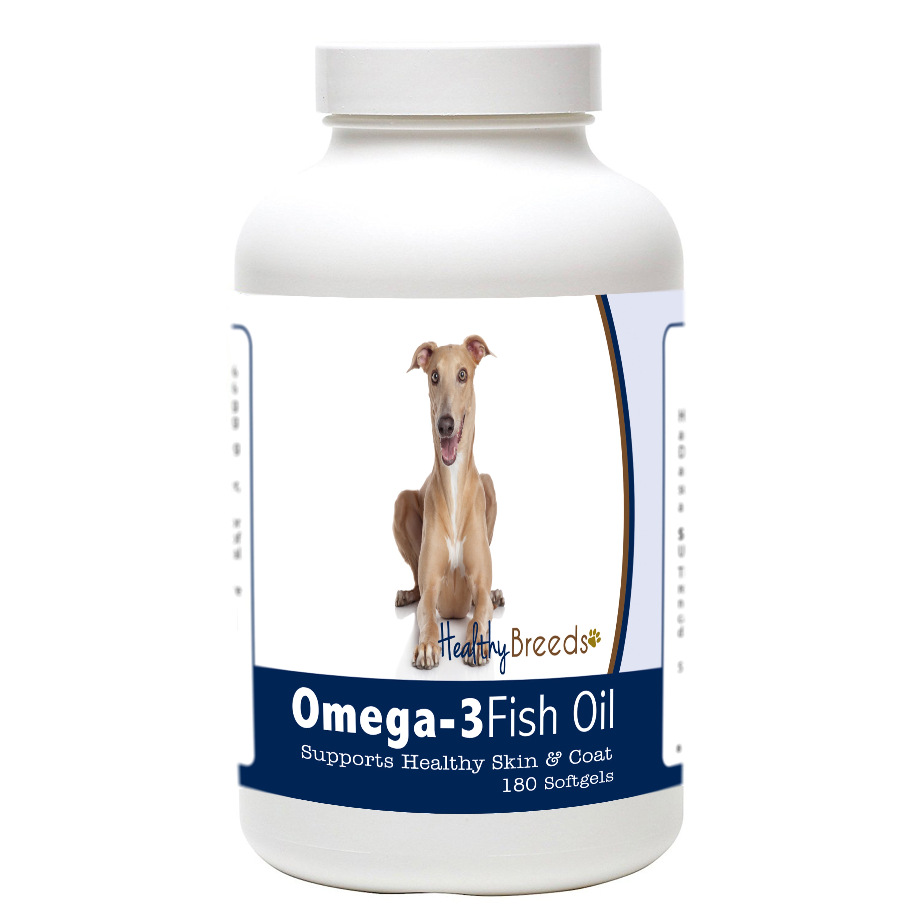Italian Greyhound Omega-3 Fish Oil Softgels 180 Count