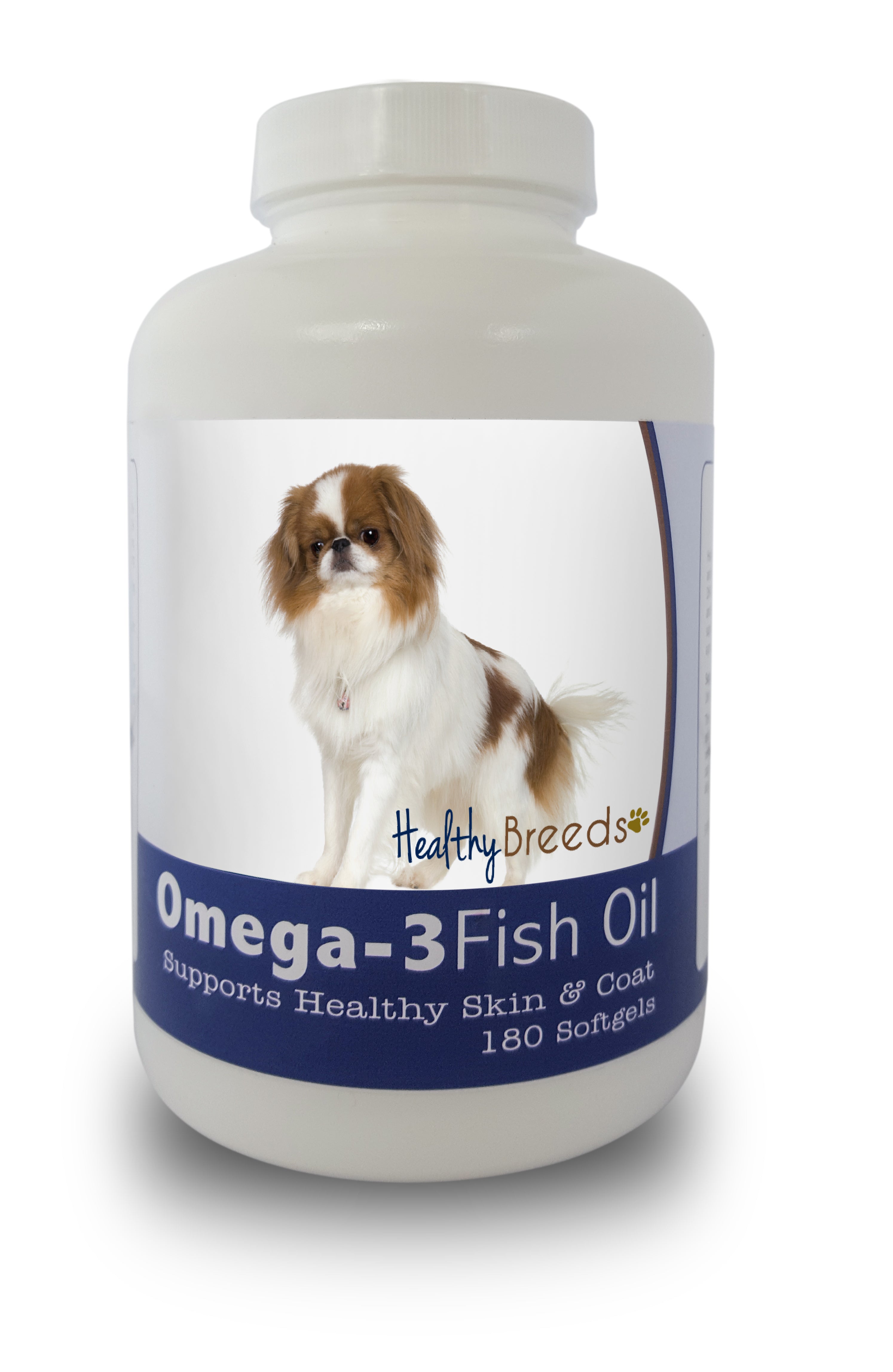 Japanese Chin Omega-3 Fish Oil Softgels 180 Count
