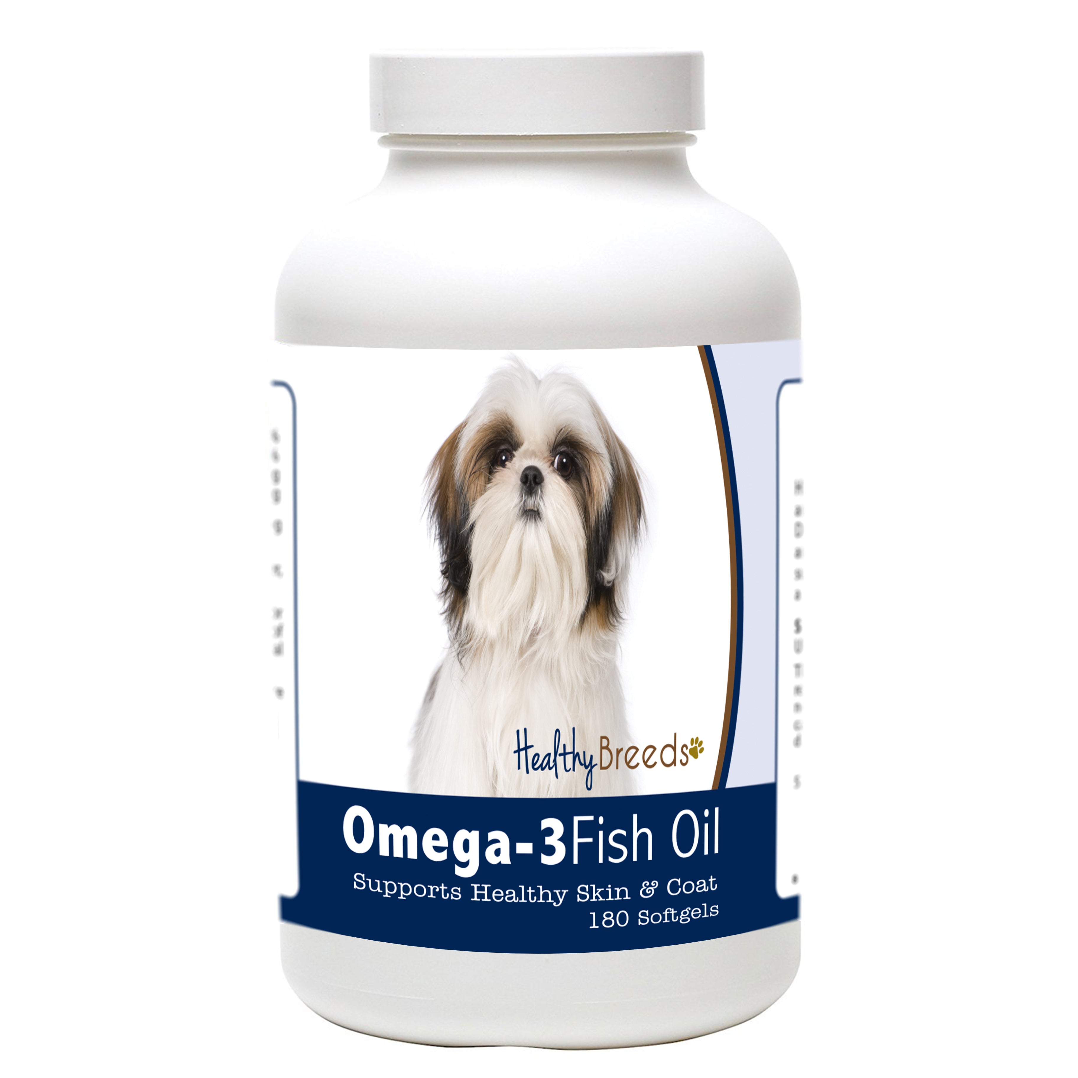 Shih Tzu Omega-3 Fish Oil Softgels 180 Count