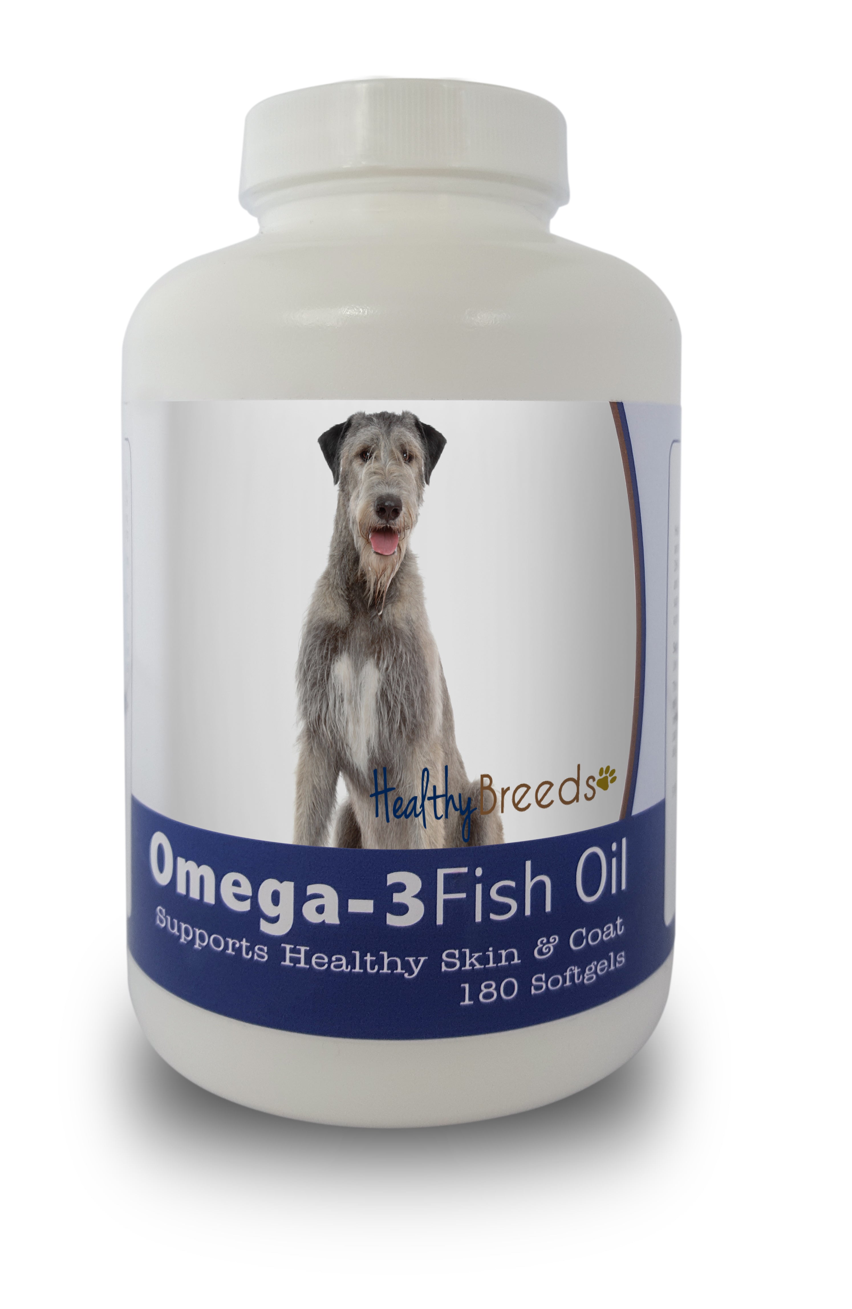 Irish Wolfhound Omega-3 Fish Oil Softgels 180 Count