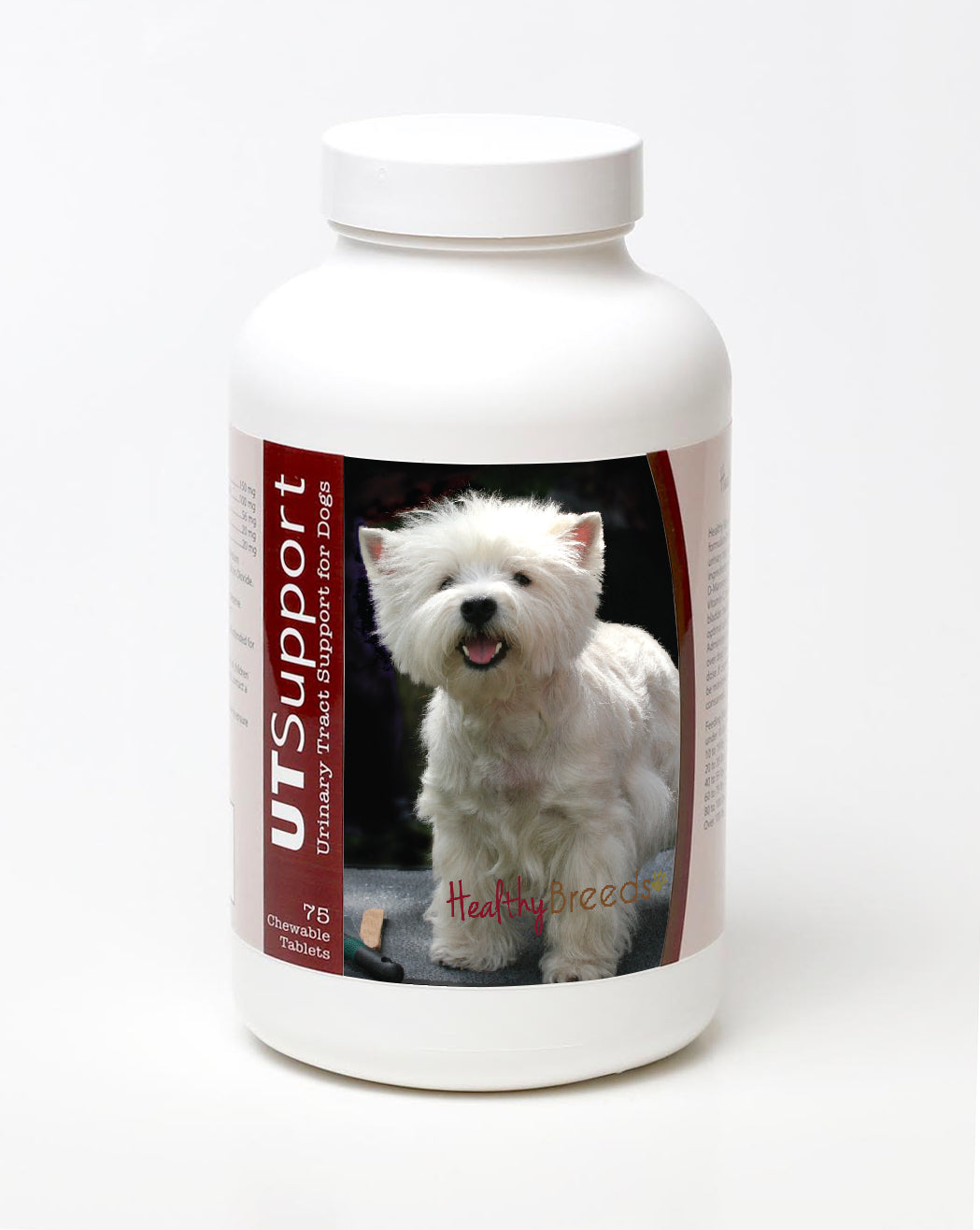 West Highland White Terrier Cranberry Chewables 75 Count