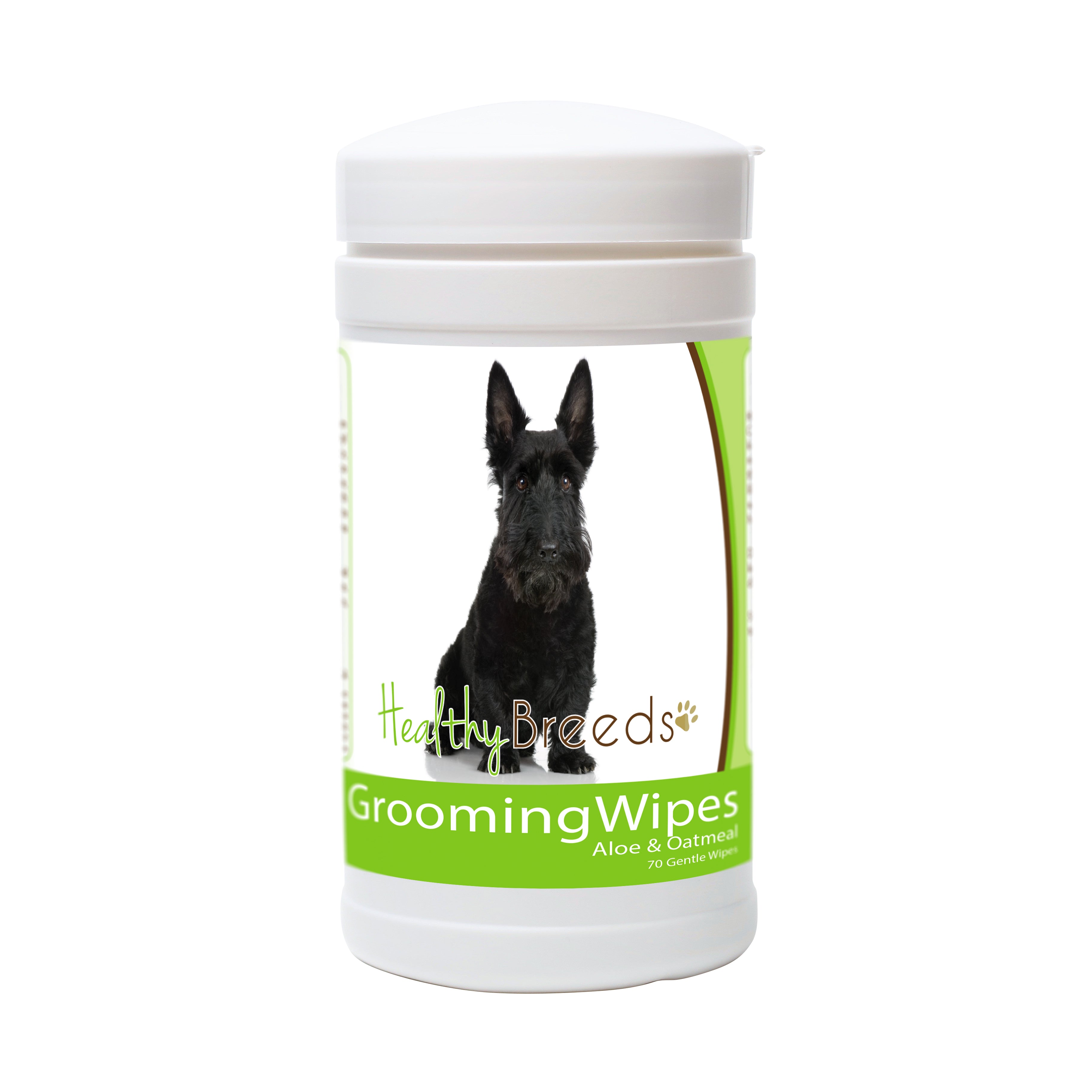 Scottish Terrier Grooming Wipes 70 Count