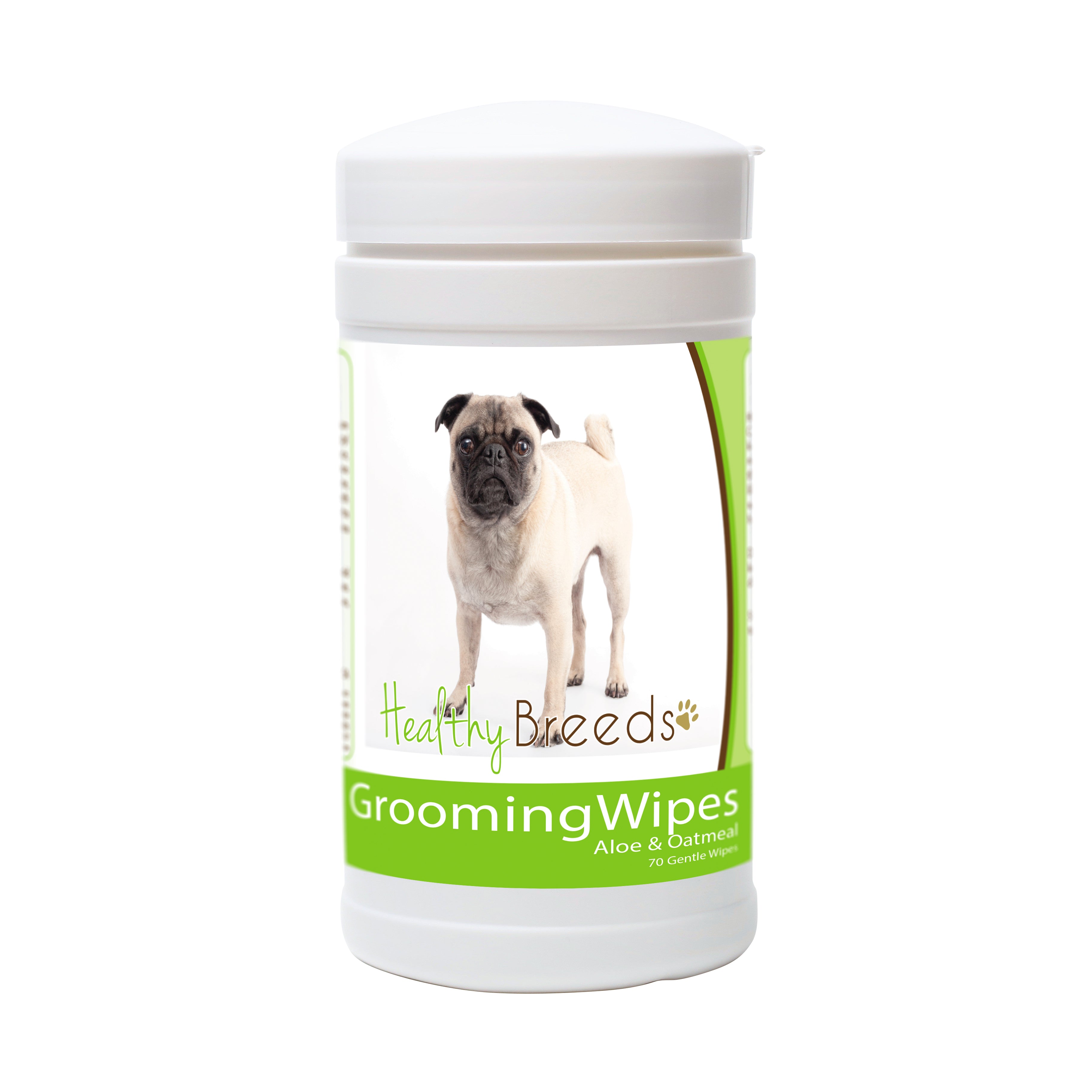 Pug Grooming Wipes 70 Count