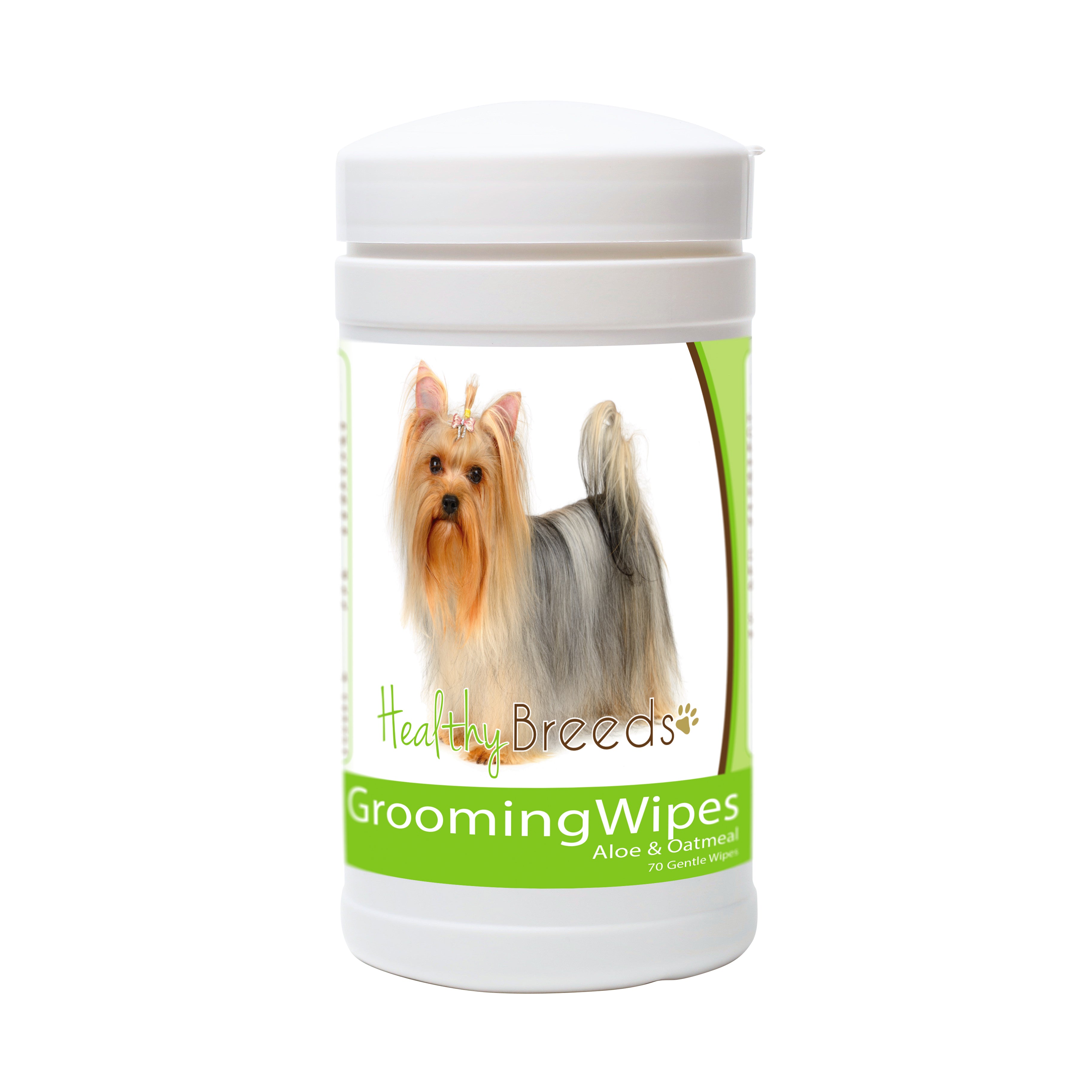 Yorkshire Terrier Grooming Wipes 70 Count