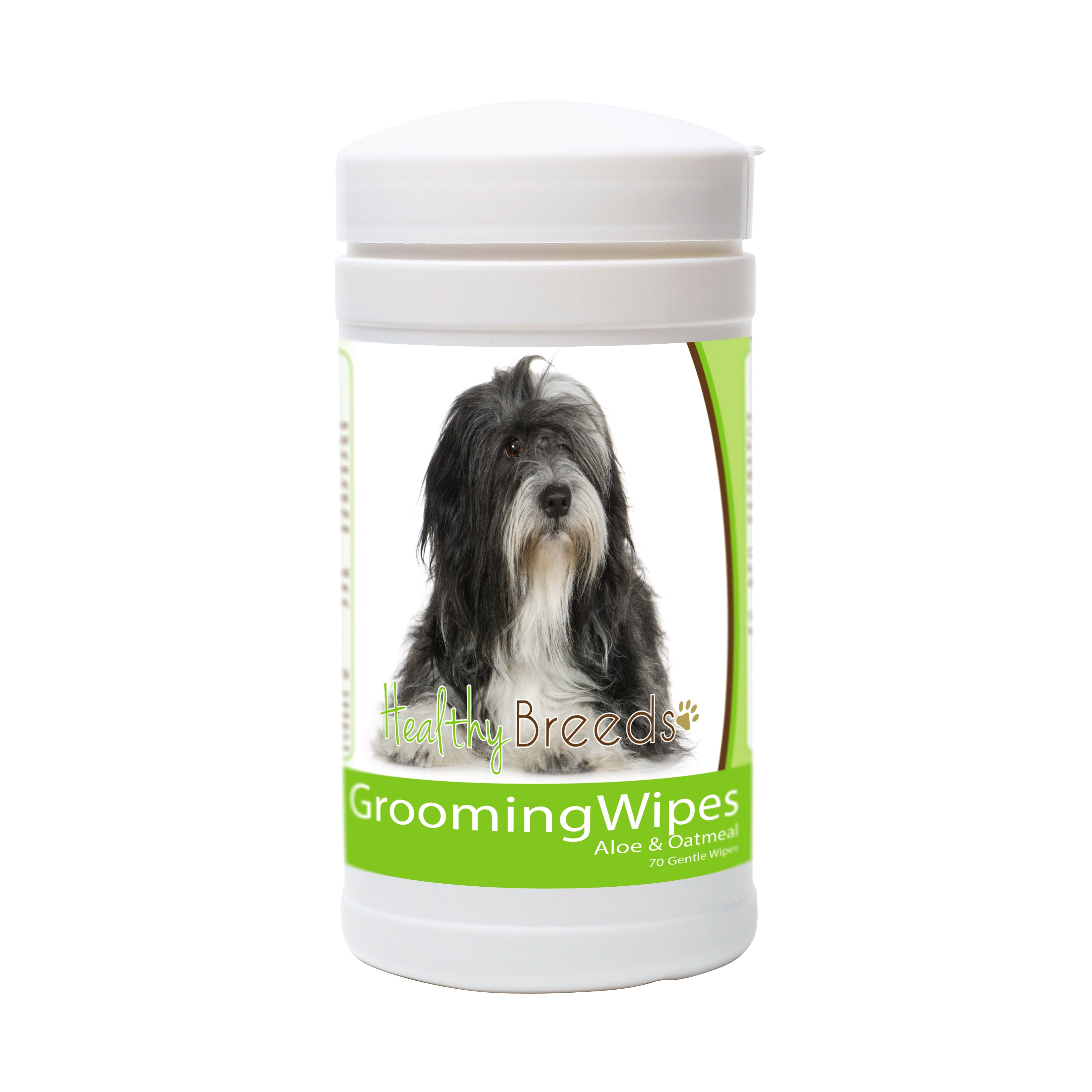 Lhasa Apso Grooming Wipes 70 Count