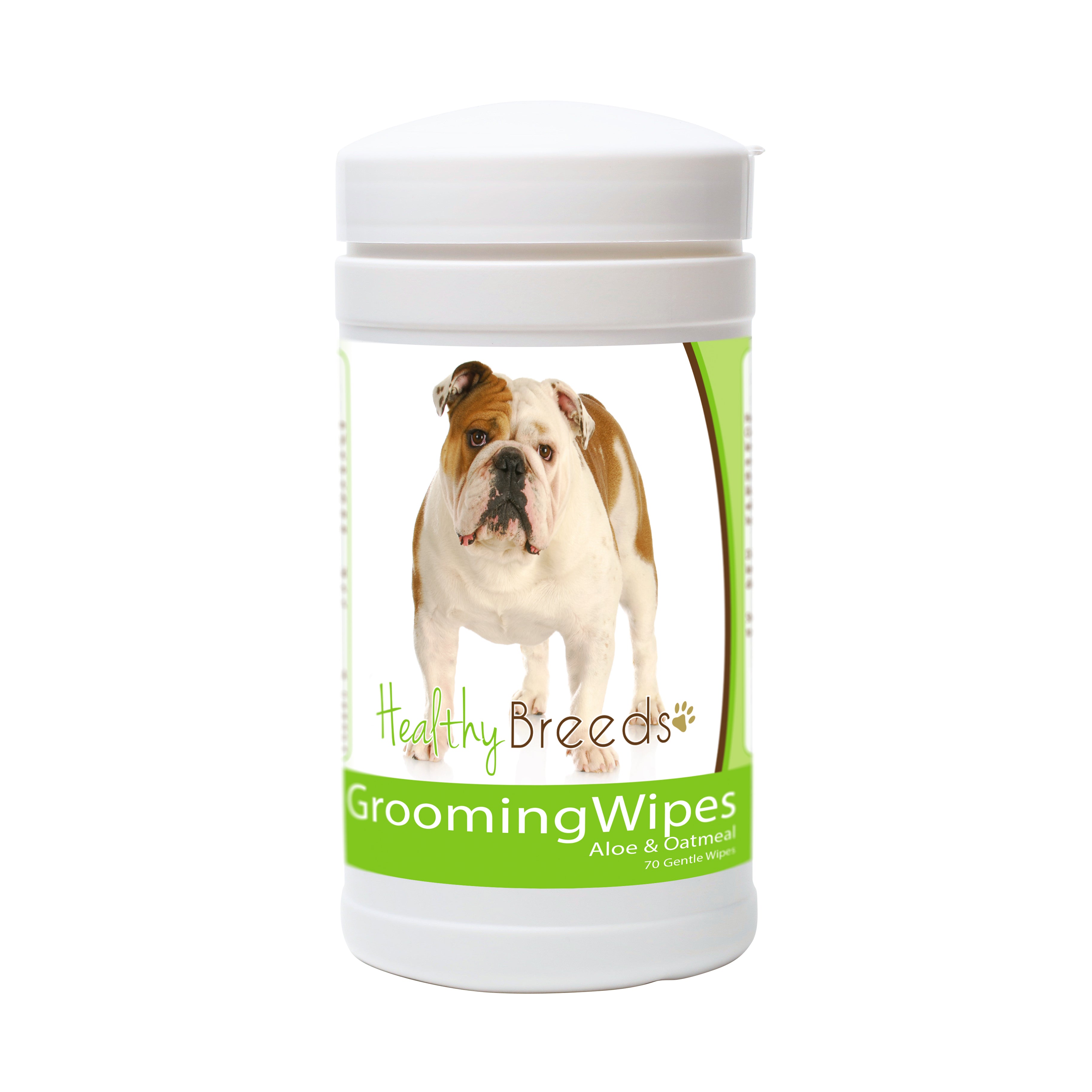 Bulldog Grooming Wipes 70 Count