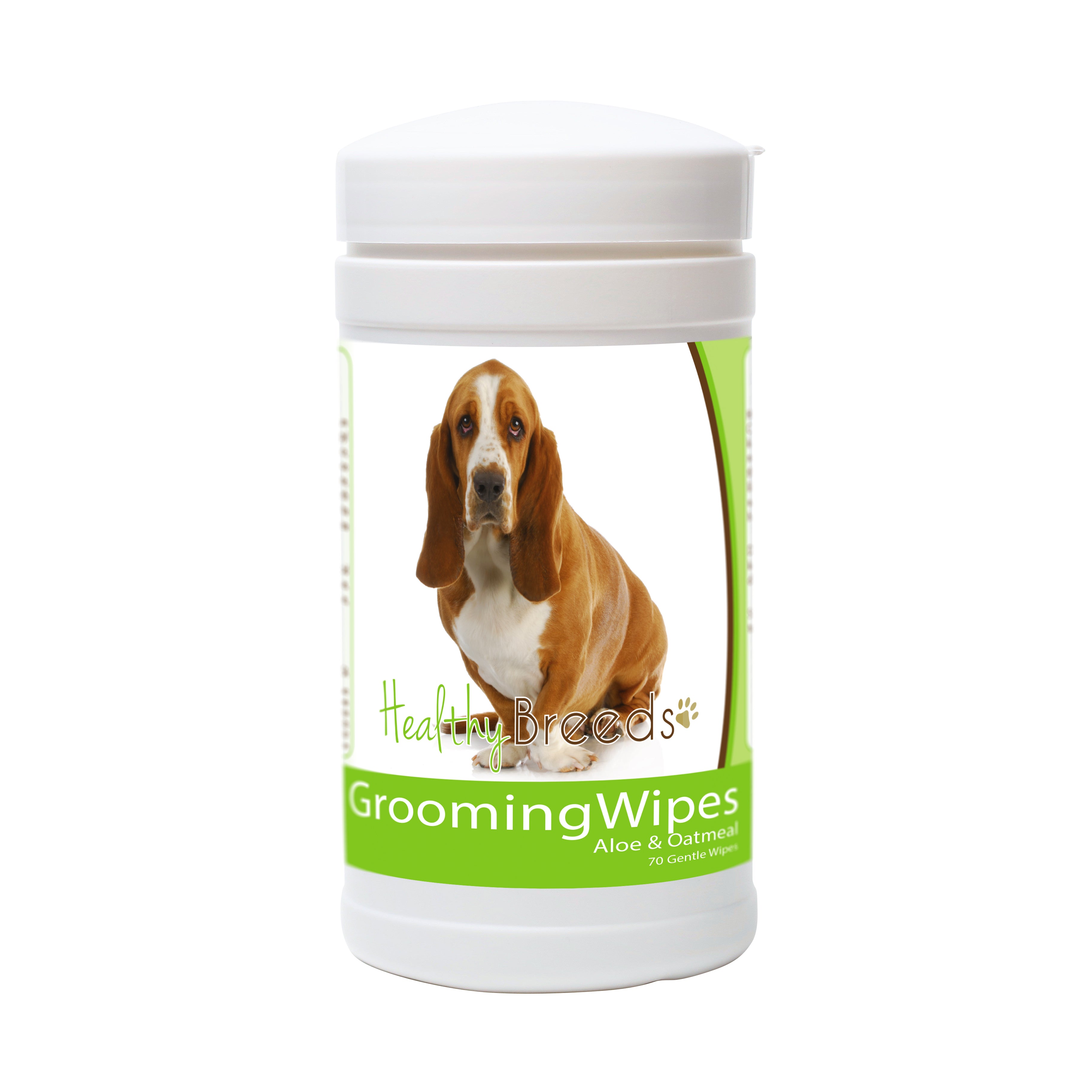 Basset Hound Grooming Wipes 70 Count