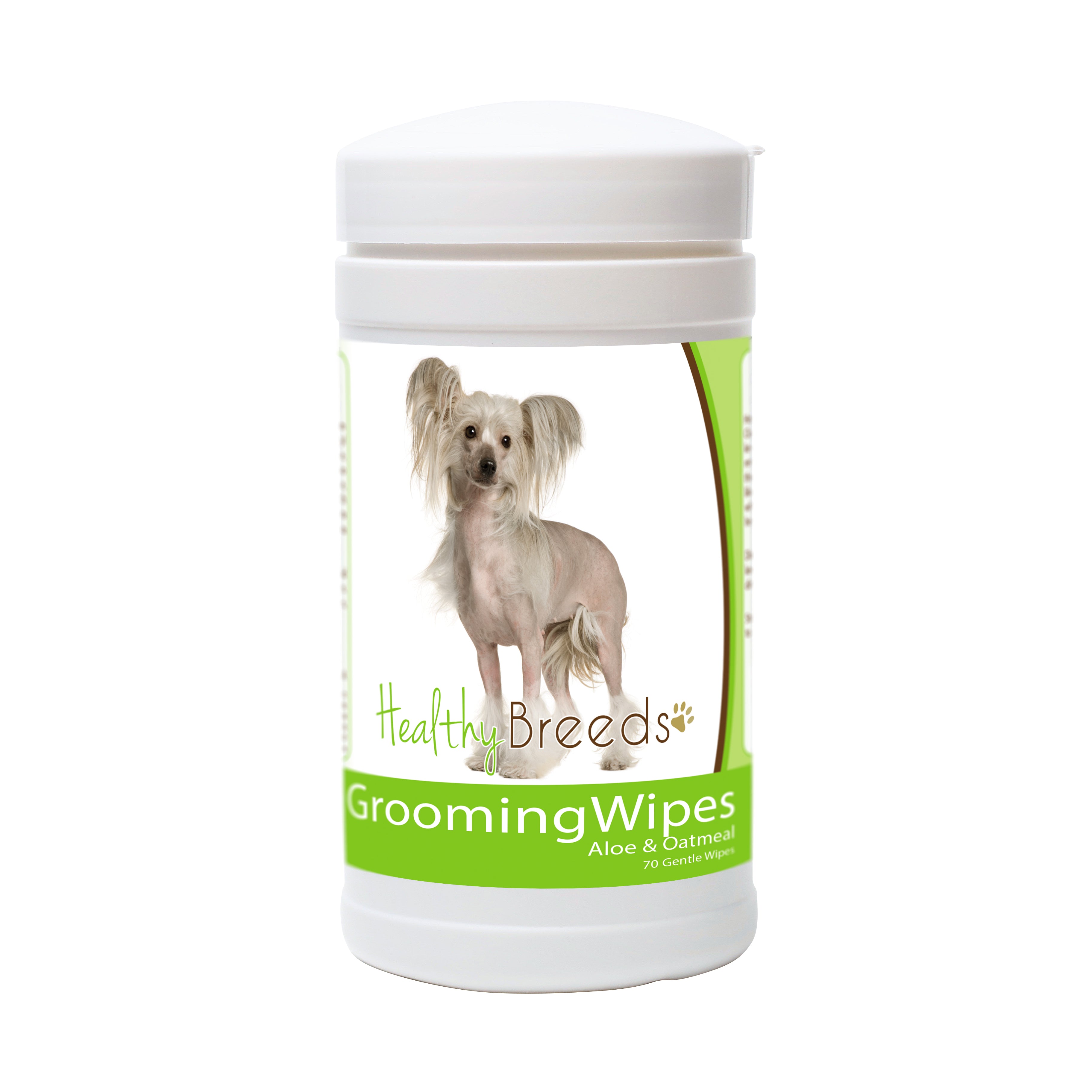 Chinese Crested Grooming Wipes 70 Count