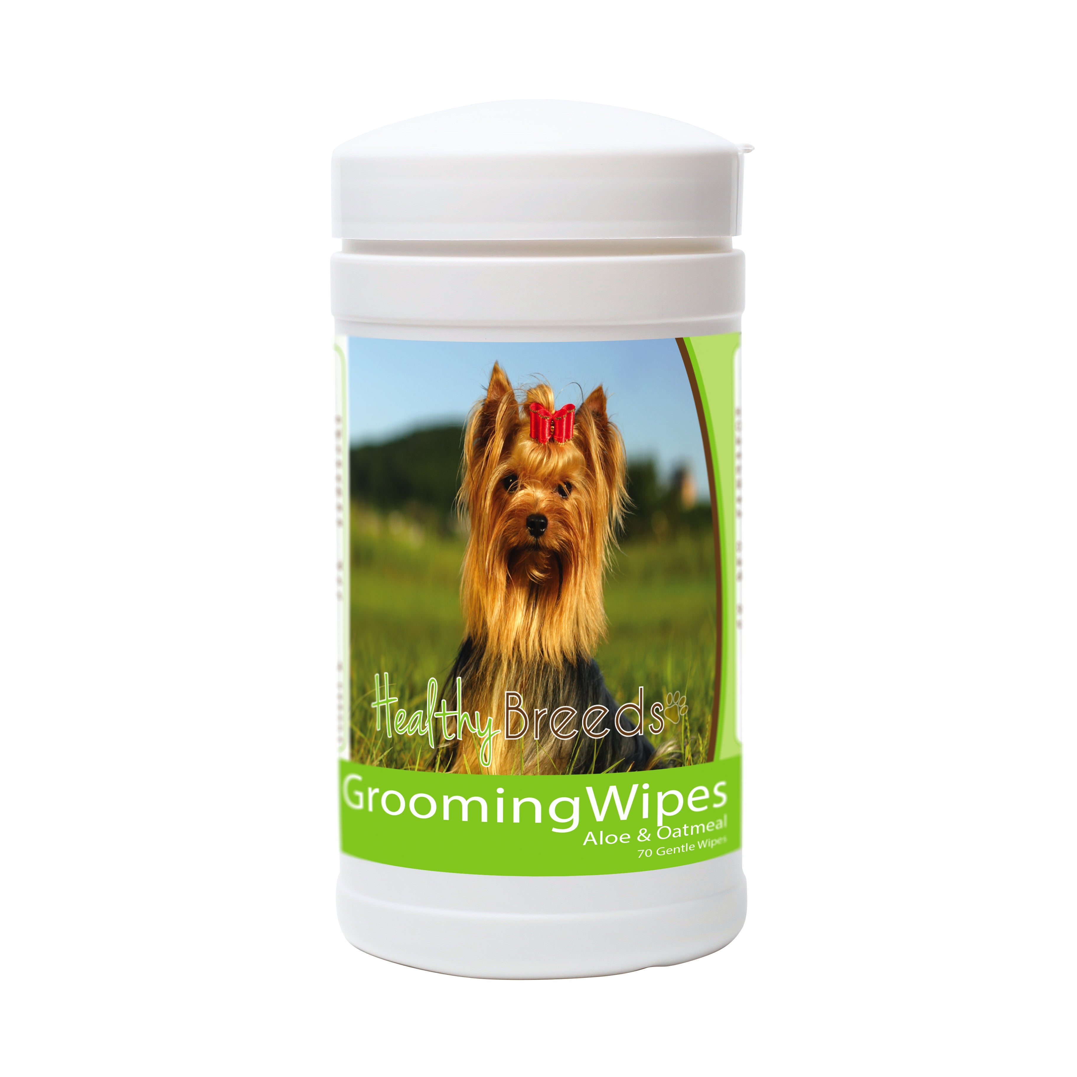 Yorkshire Terrier Grooming Wipes 70 Count