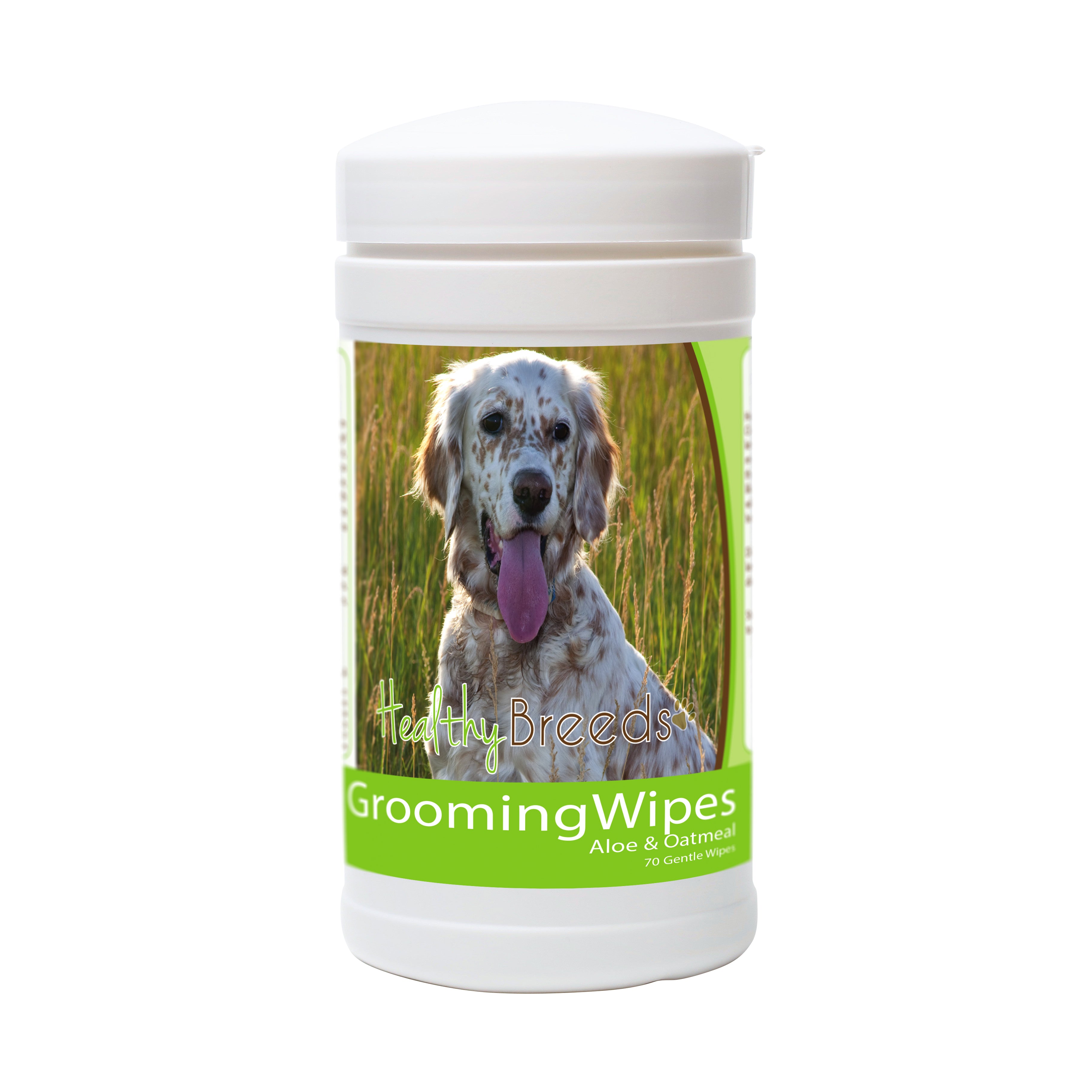 English Setter Grooming Wipes 70 Count