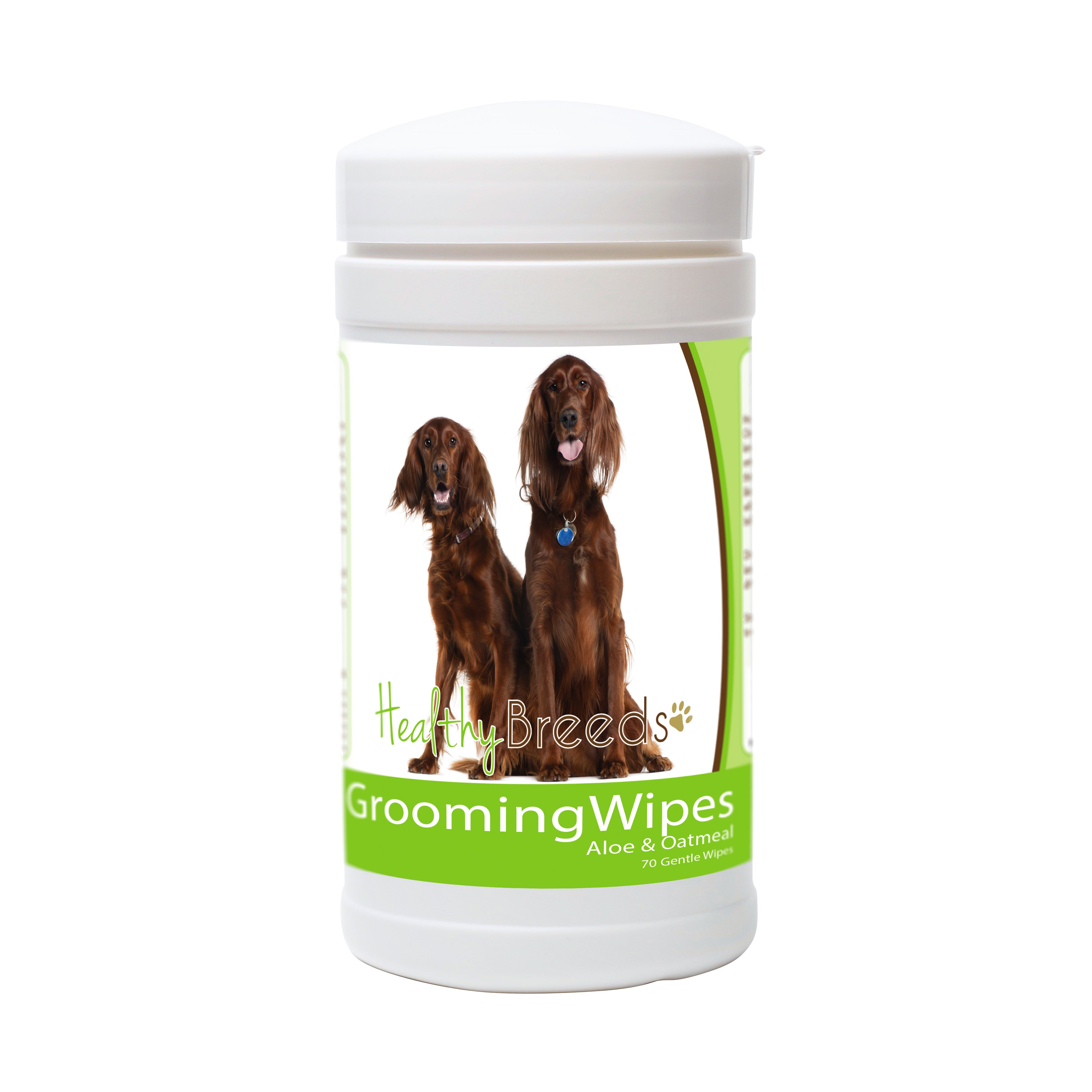 Irish Setter Grooming Wipes 70 Count