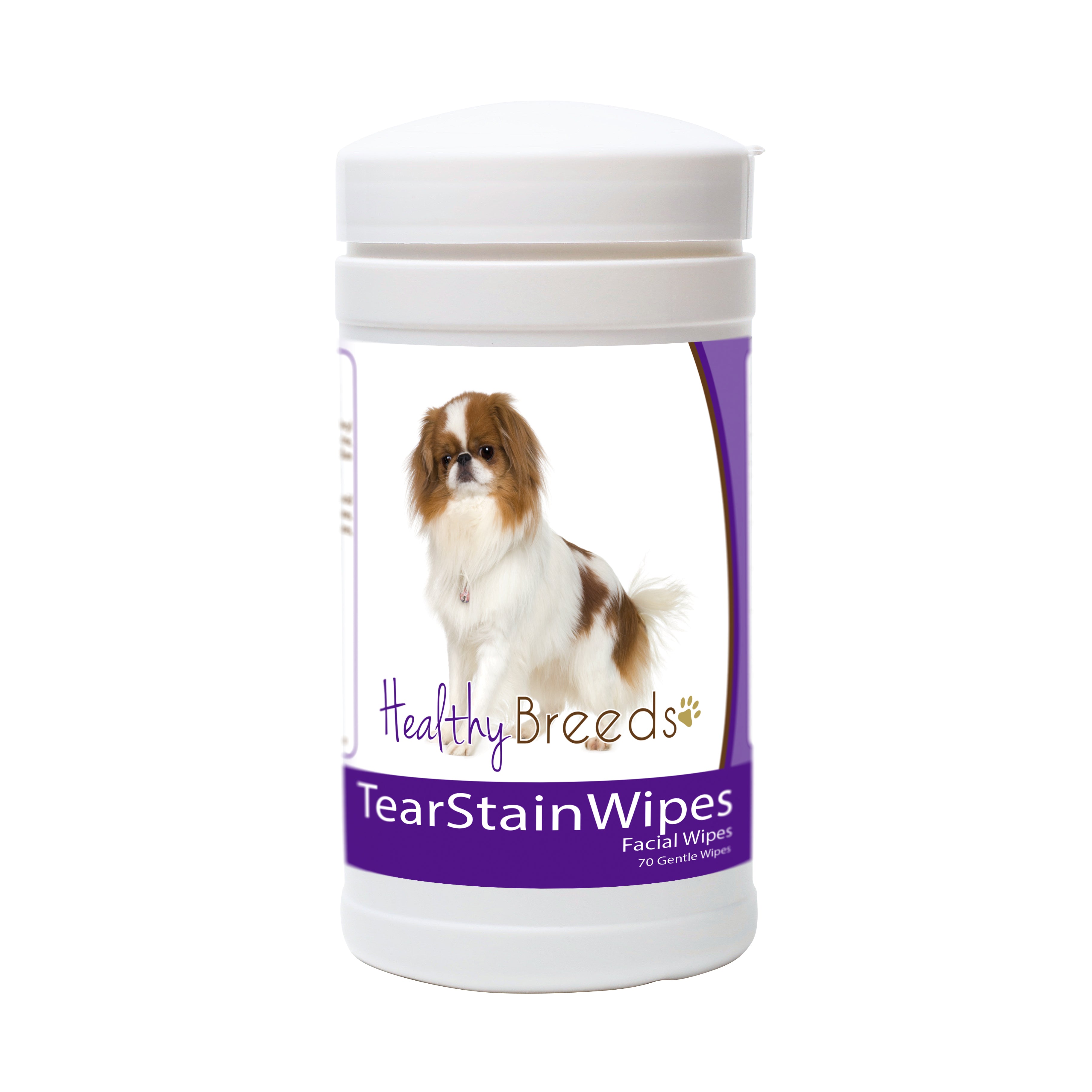 Japanese Chin Tear Stain Wipes 70 Count