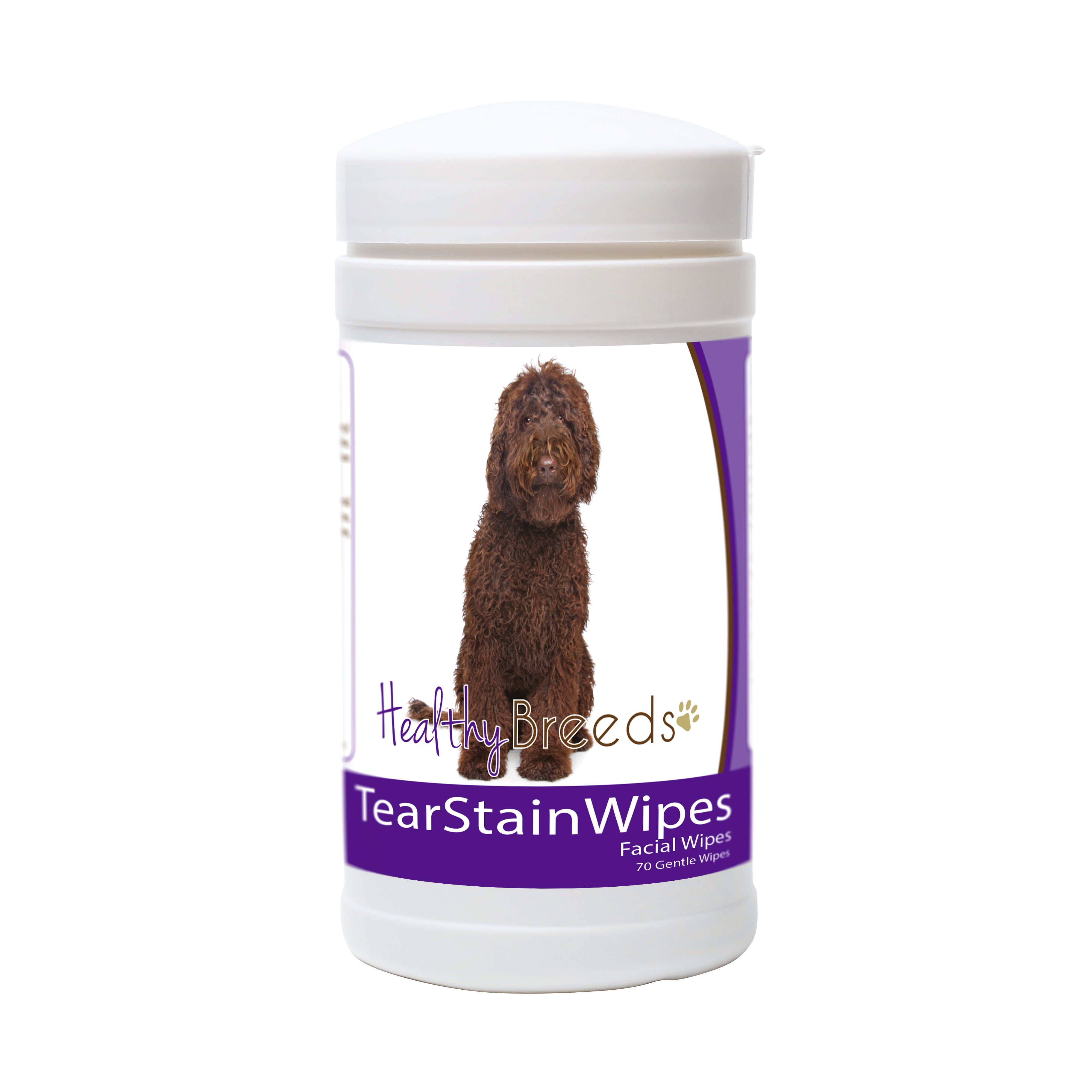 Labradoodle Tear Stain Wipes 70 Count