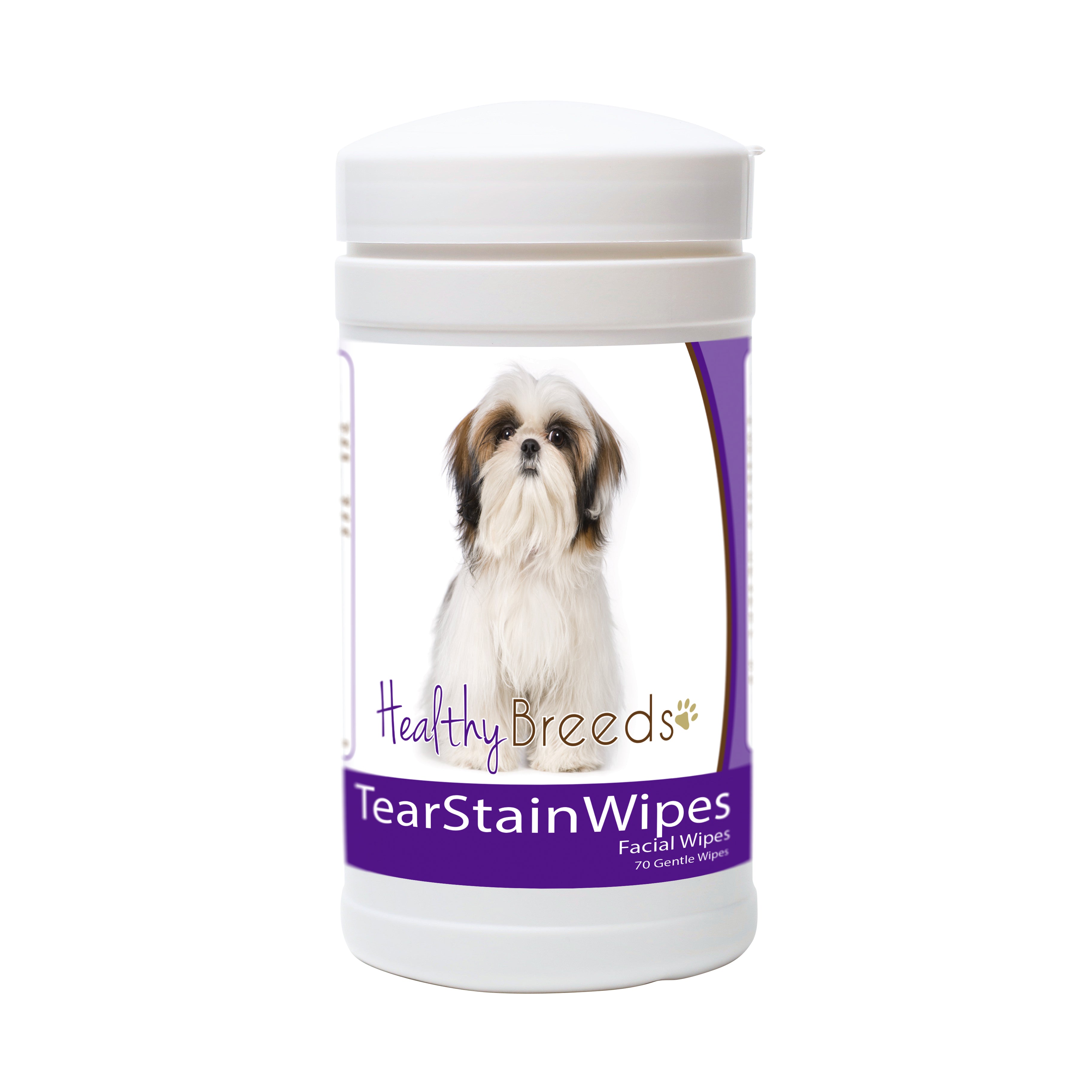 Shih Tzu Tear Stain Wipes 70 Count