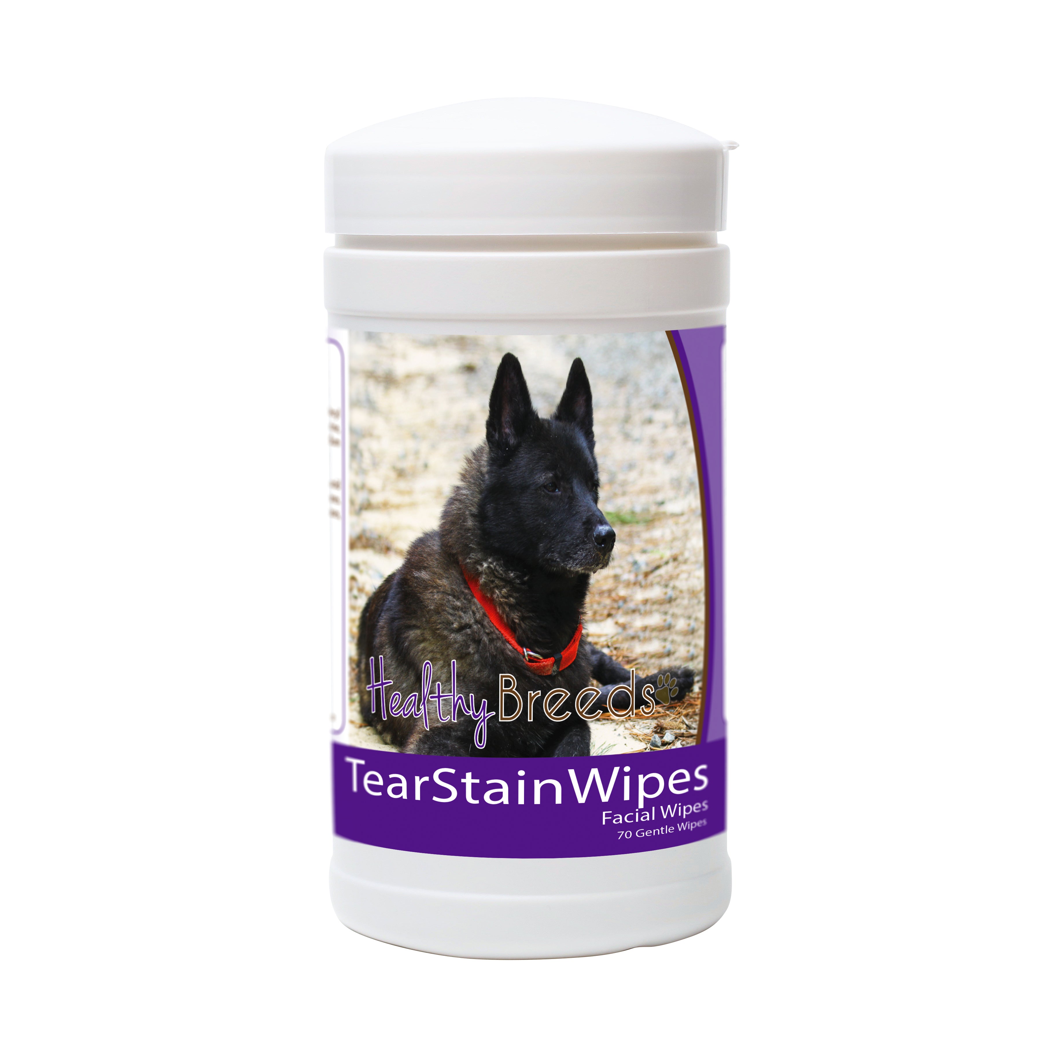 Norwegian Elkhound Tear Stain Wipes 70 Count