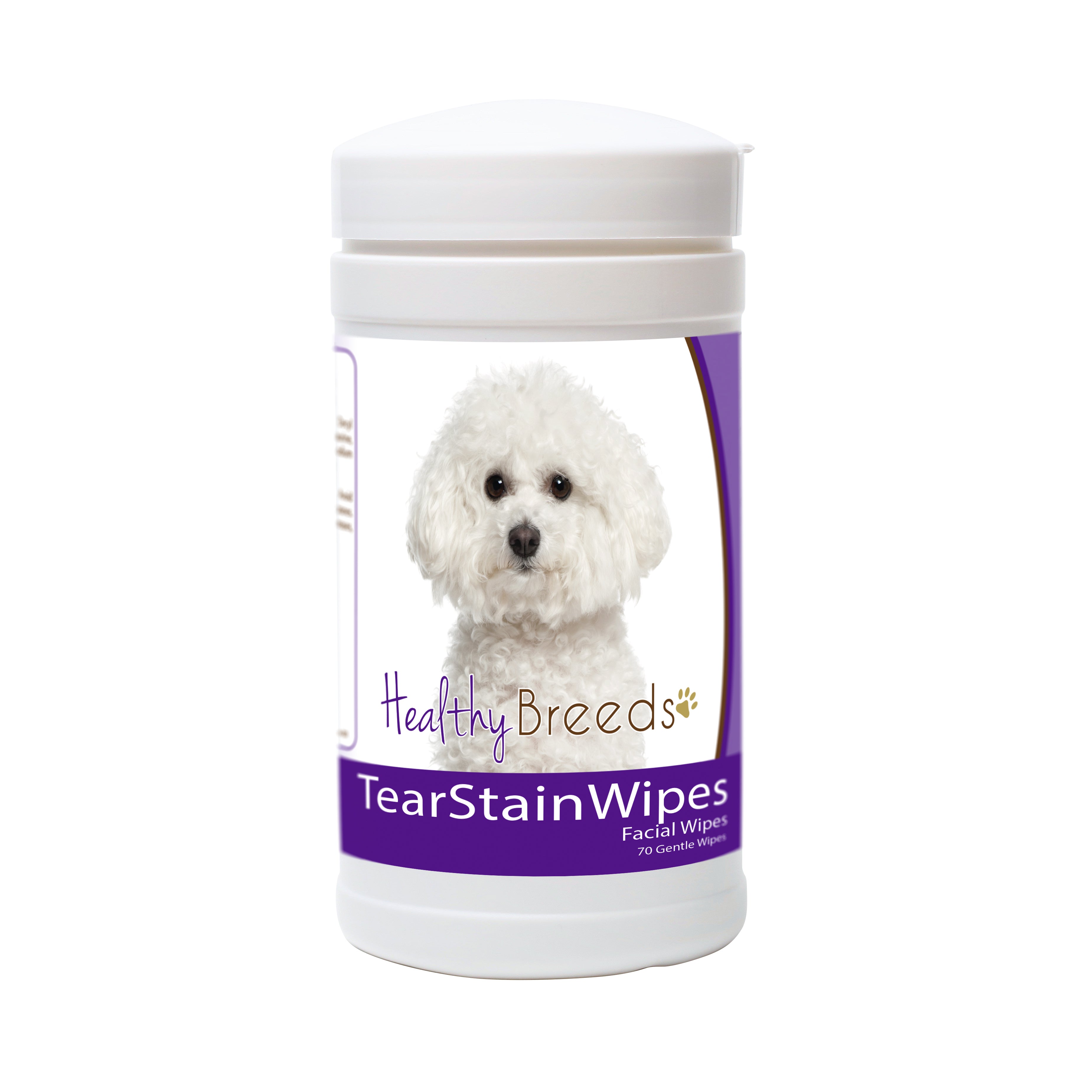 Bichon Frise Tear Stain Wipes 70 Count