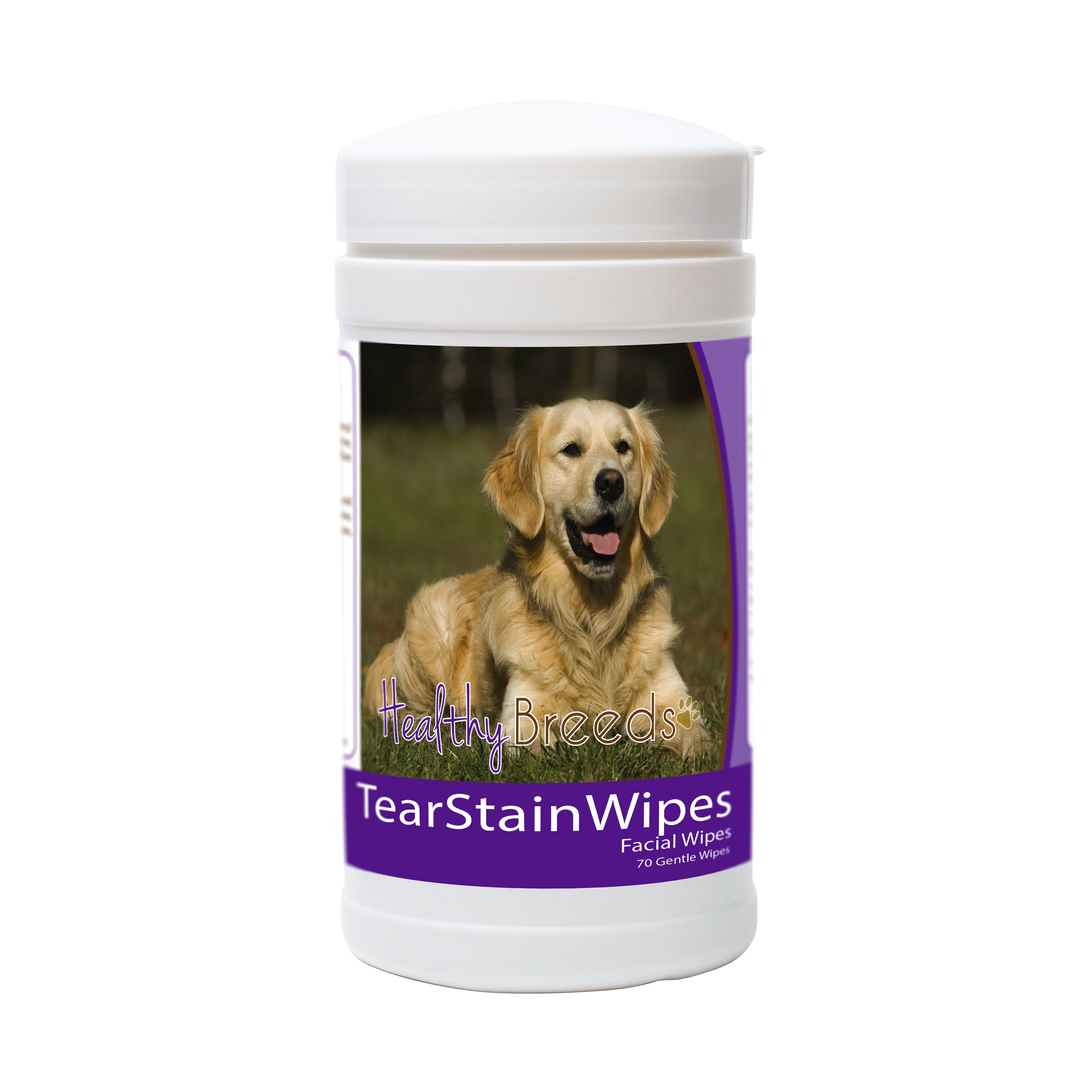 Golden Retriever Tear Stain Wipes 70 Count