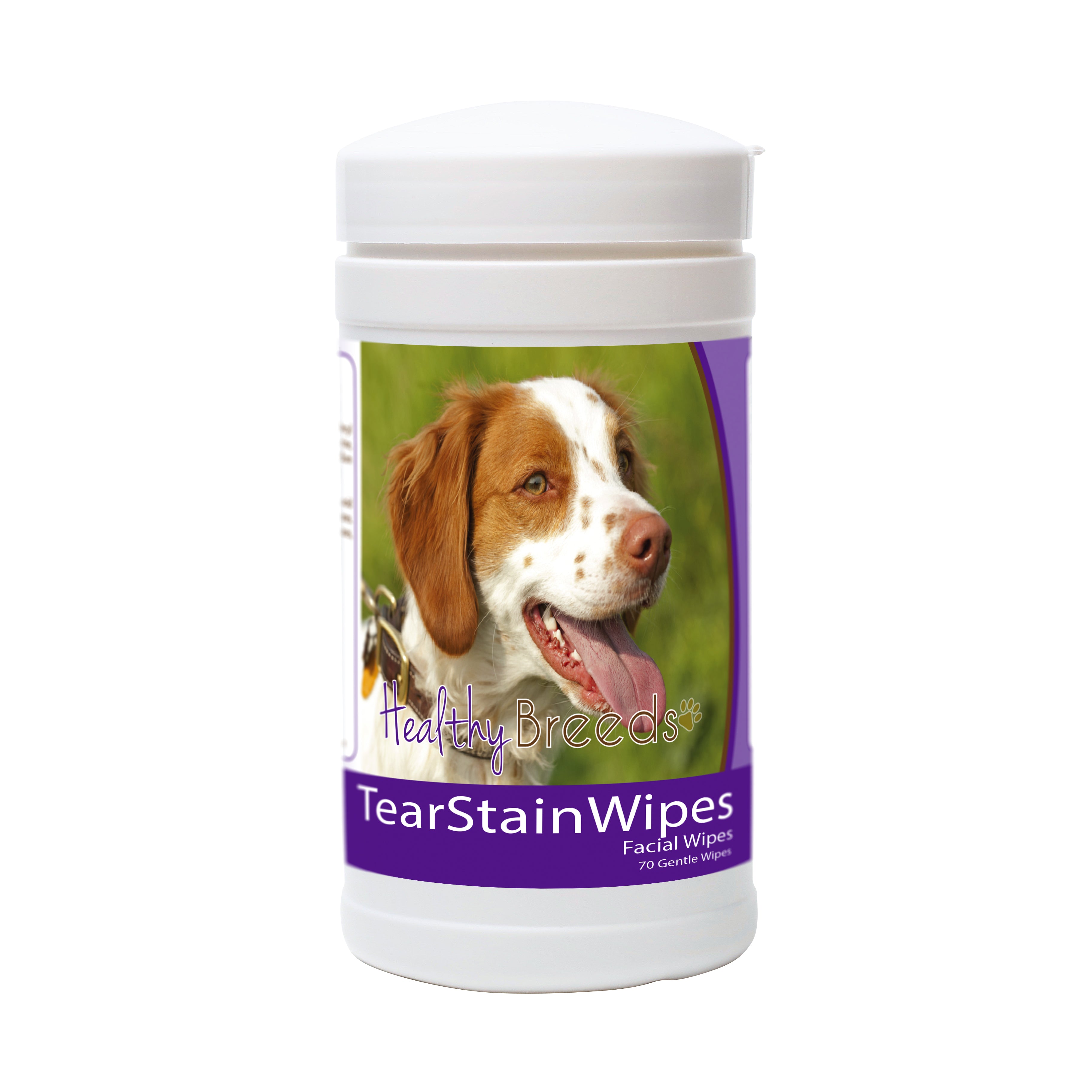 Brittany Tear Stain Wipes 70 Count