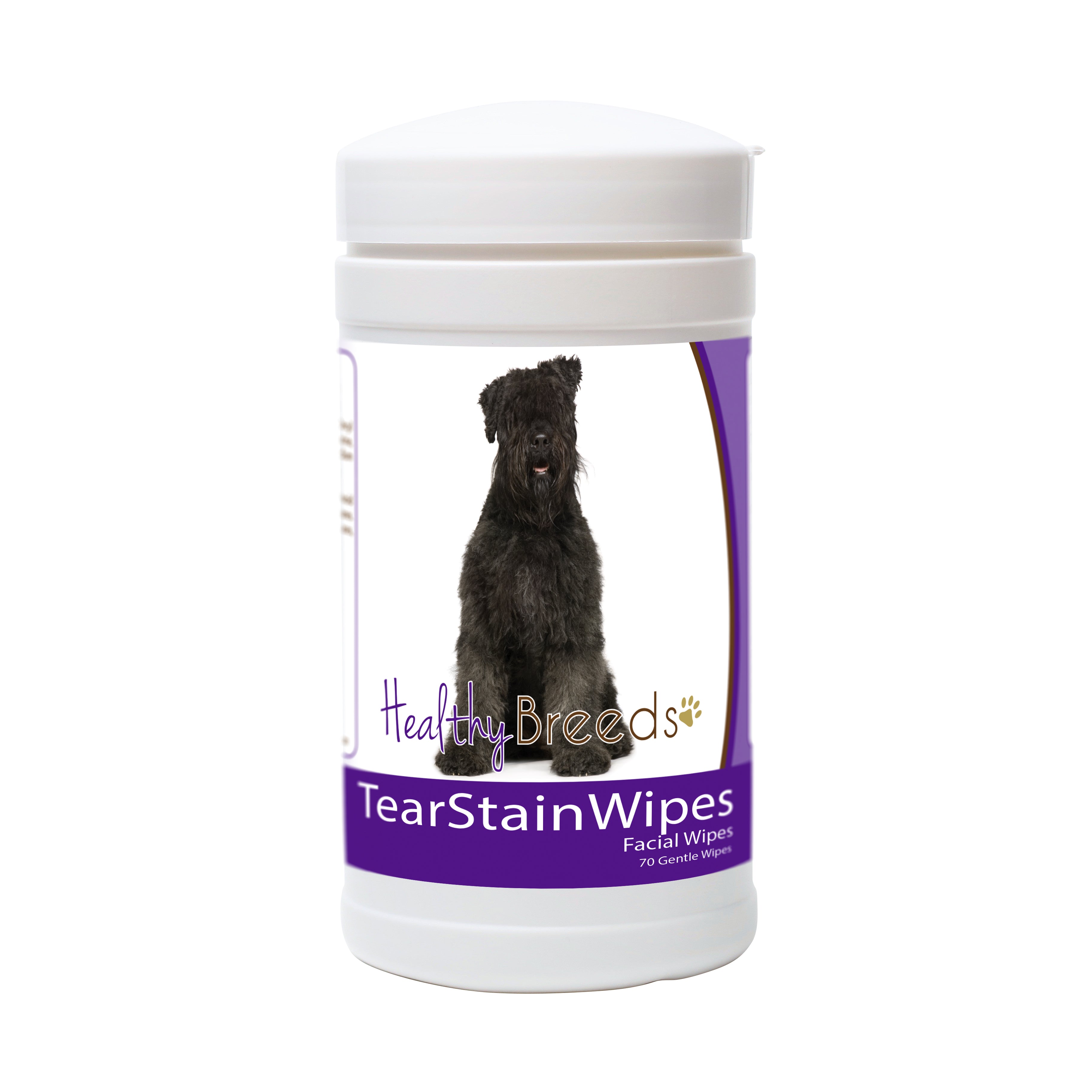 Bouvier des Flandres Tear Stain Wipes 70 Count