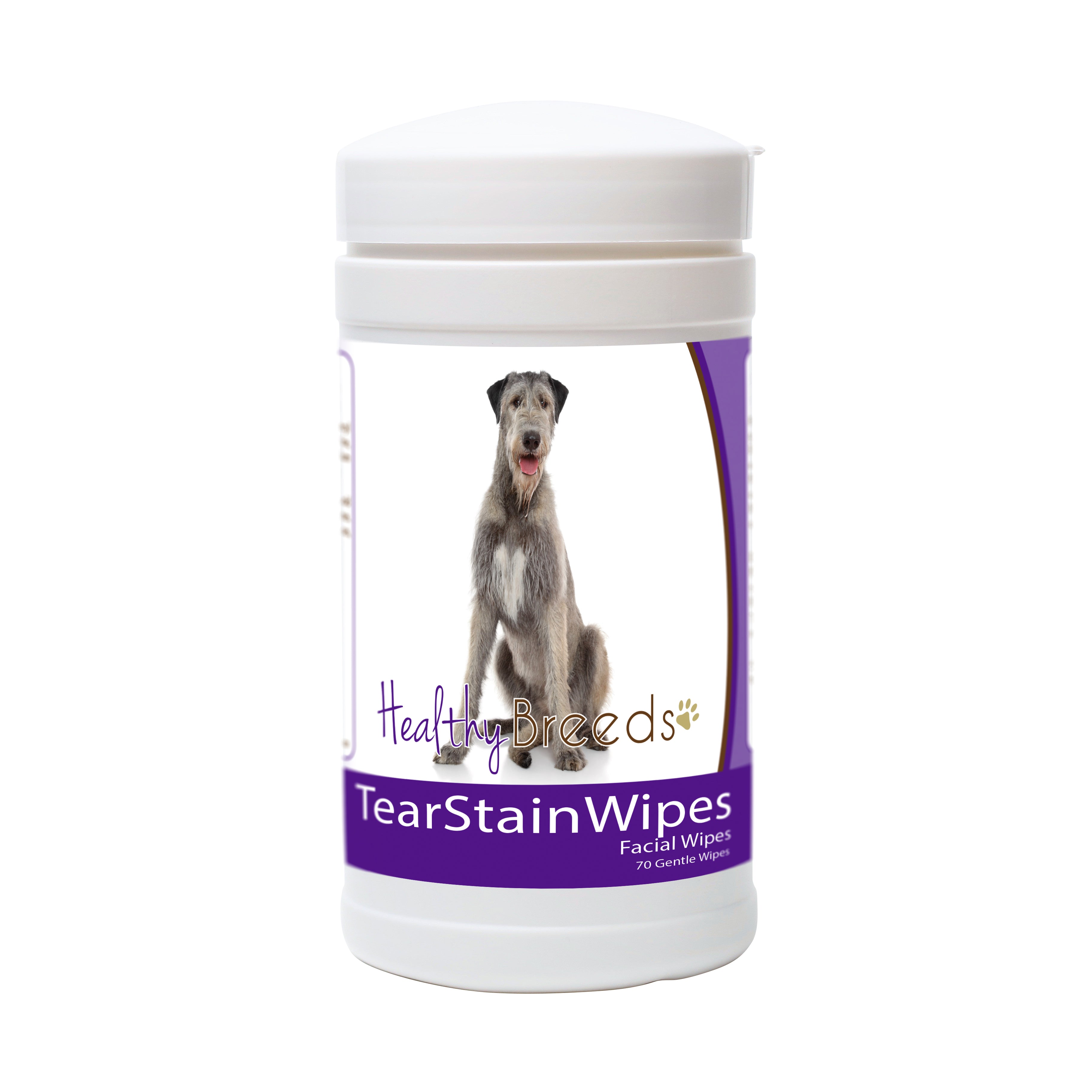 Irish Wolfhound Tear Stain Wipes 70 Count