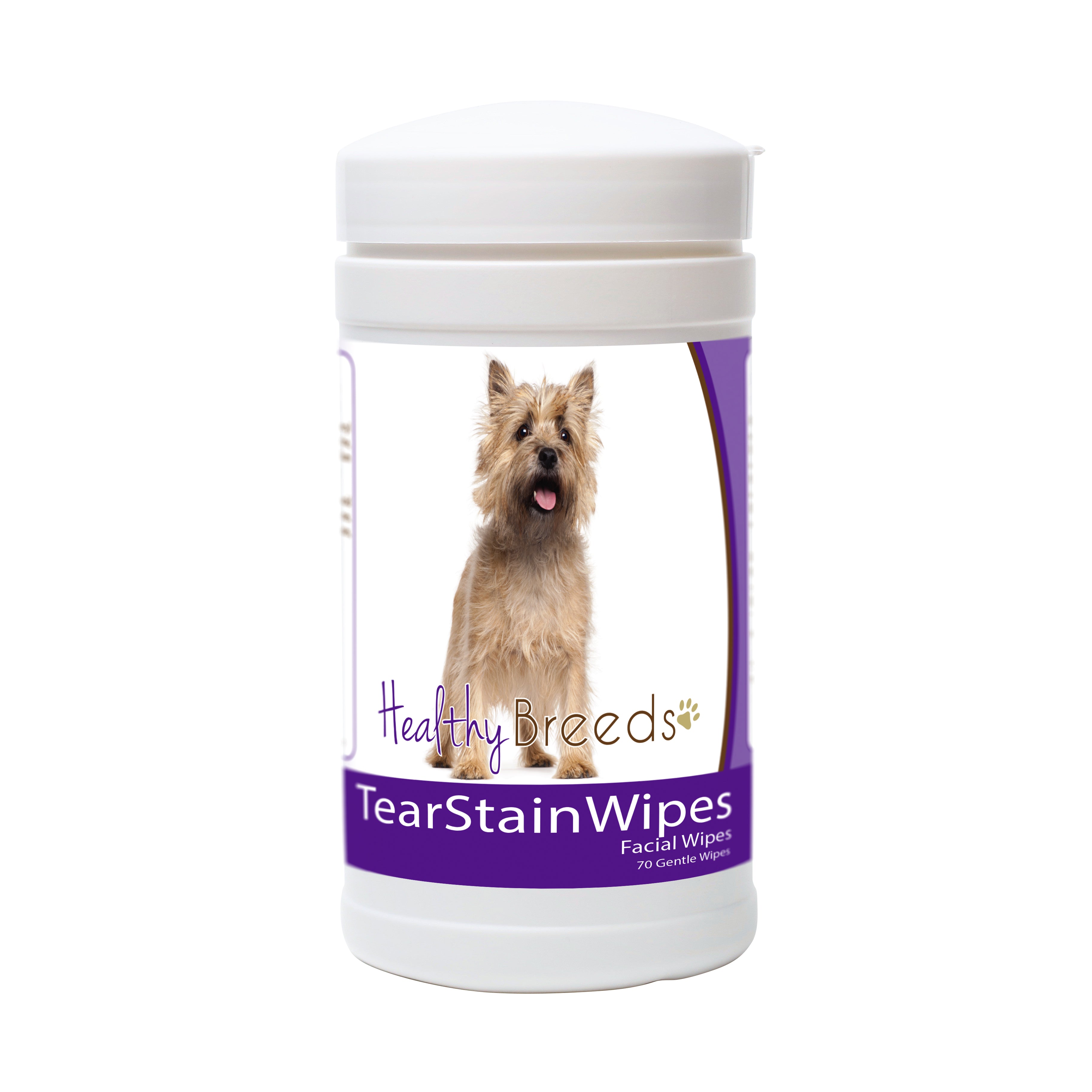 Cairn Terrier Tear Stain Wipes 70 Count
