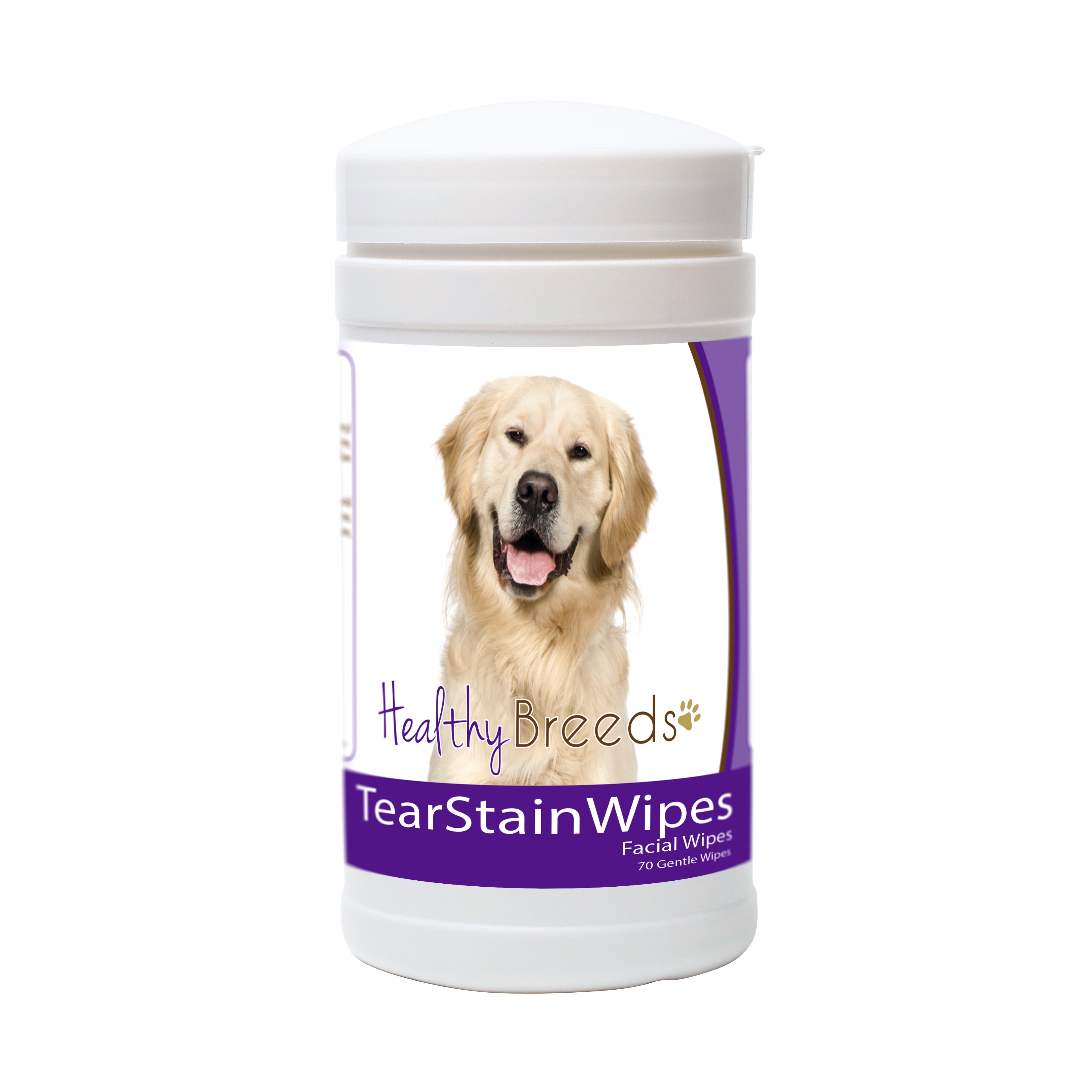 Golden Retriever Tear Stain Wipes 70 Count