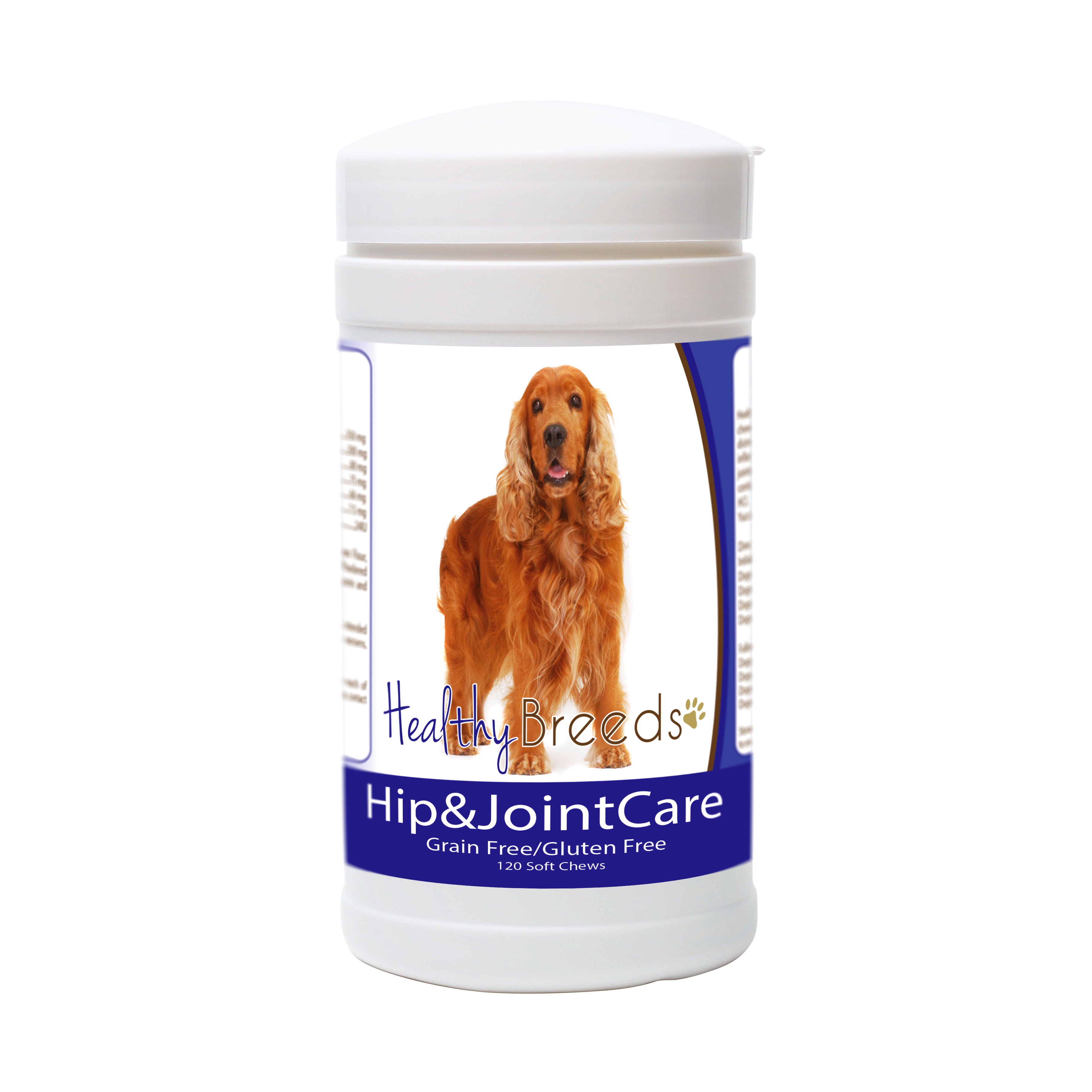English Cocker Spaniel Hip and Joint Care 120 Count
