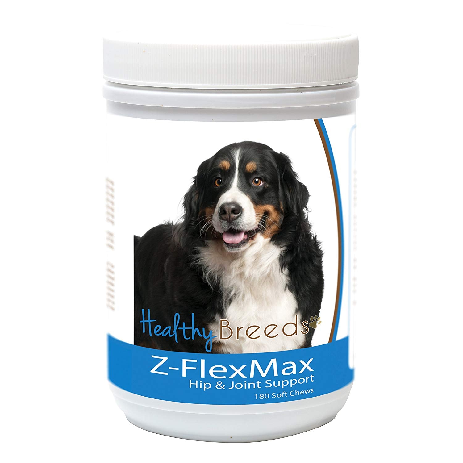 Bernese Mountain Dog Z-Flex Max Dog Hip and Joint Support 180 Count